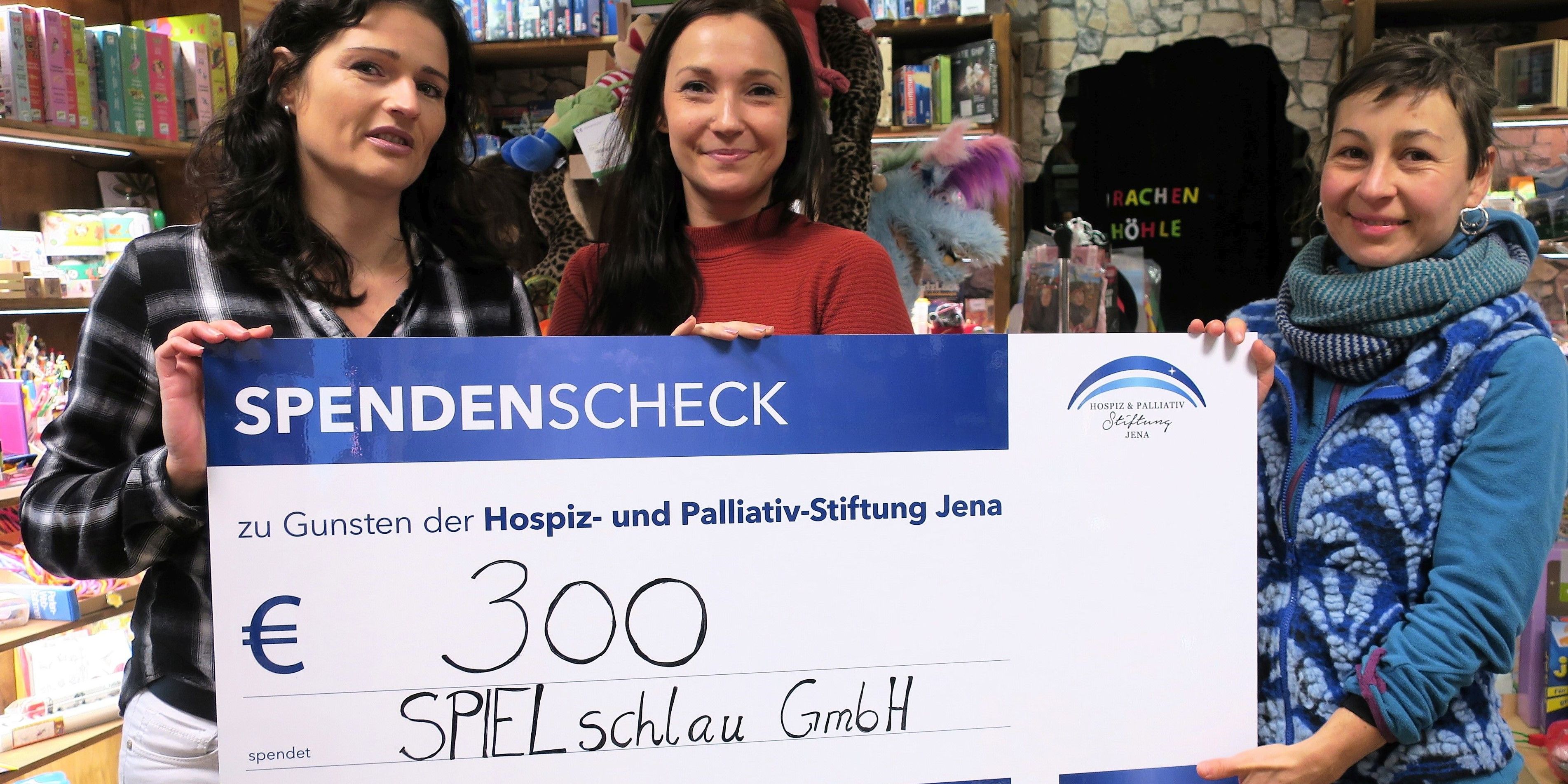 300 Euro-Spende für ambulanten Hospizdienst für Kinder 300 Euro-Spende für ambulanten Hospizdienst für Kinder