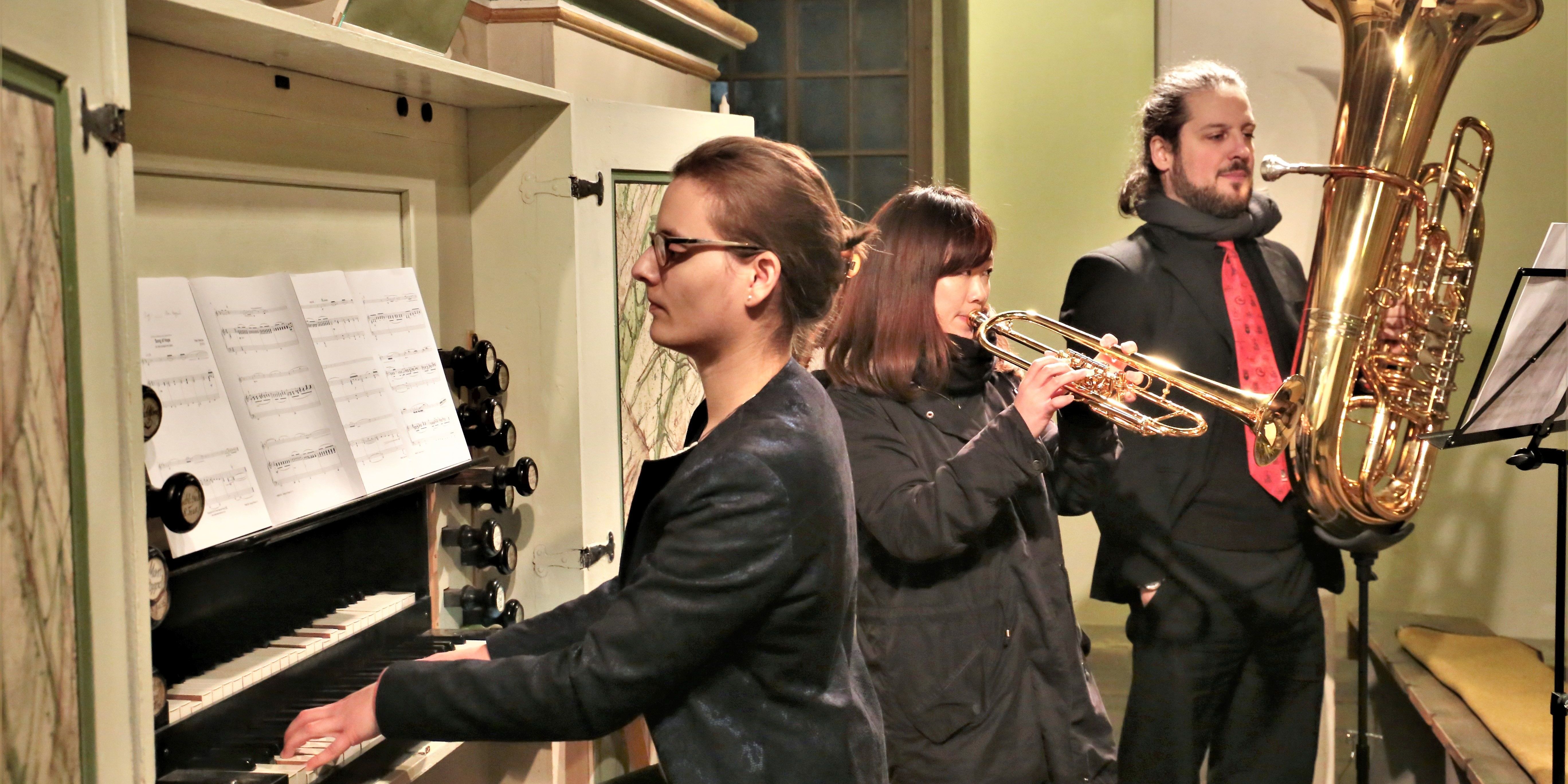 Blech trifft Orgel in der Kirche Winzerla