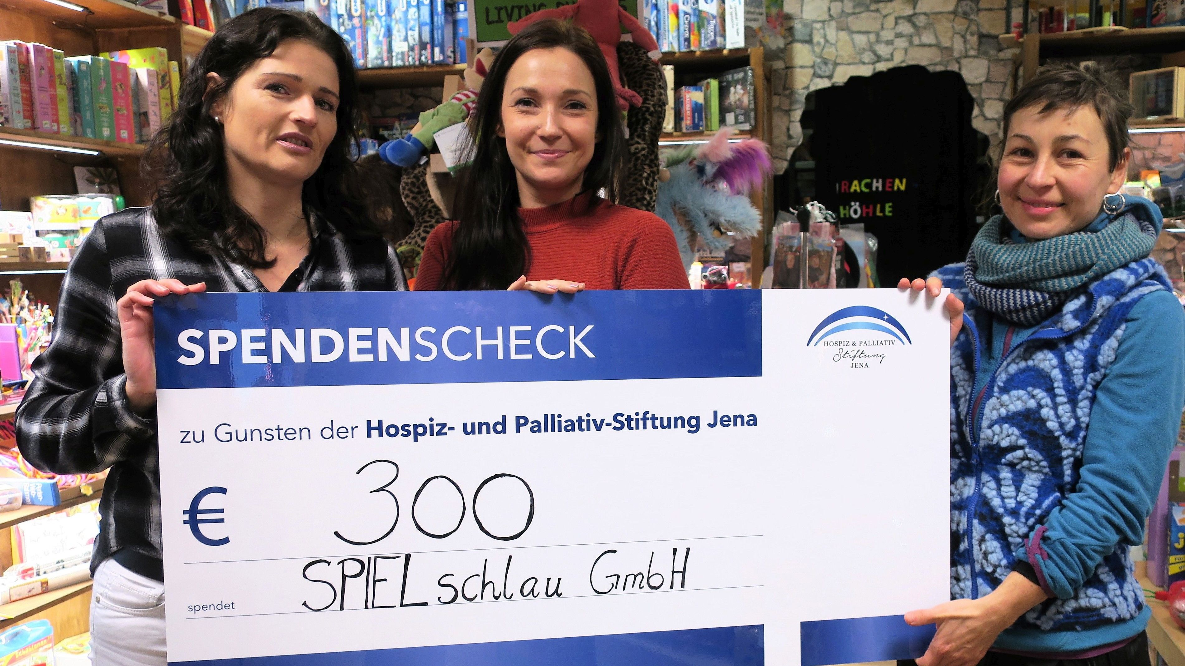 300 Euro-Spende für ambulanten Hospizdienst für Kinder