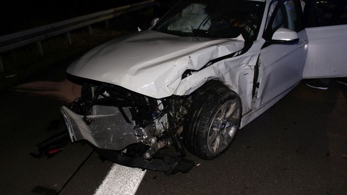 Zwei Verletzte bei Verkehrsunfall