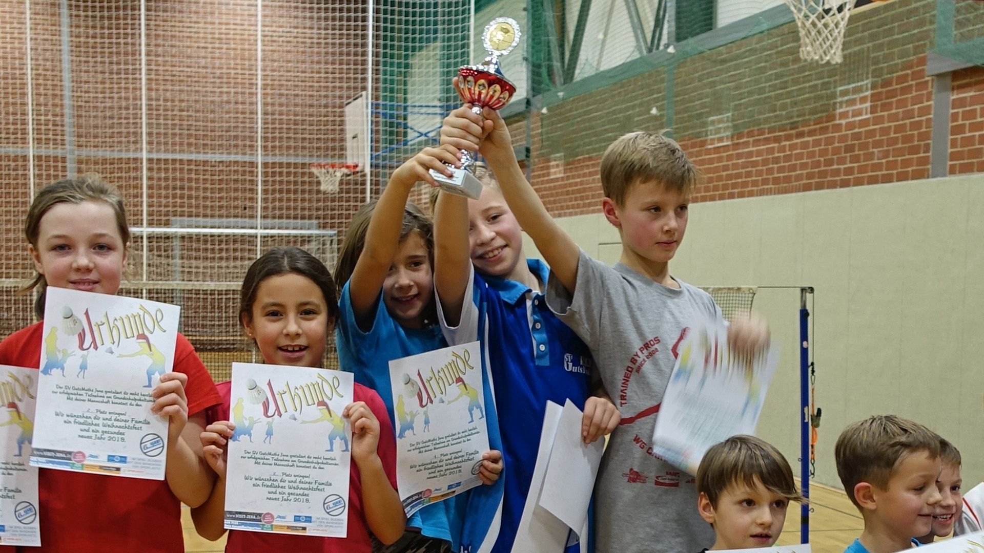 Badminton-Pokalturnier für Grundschulmannschaften 