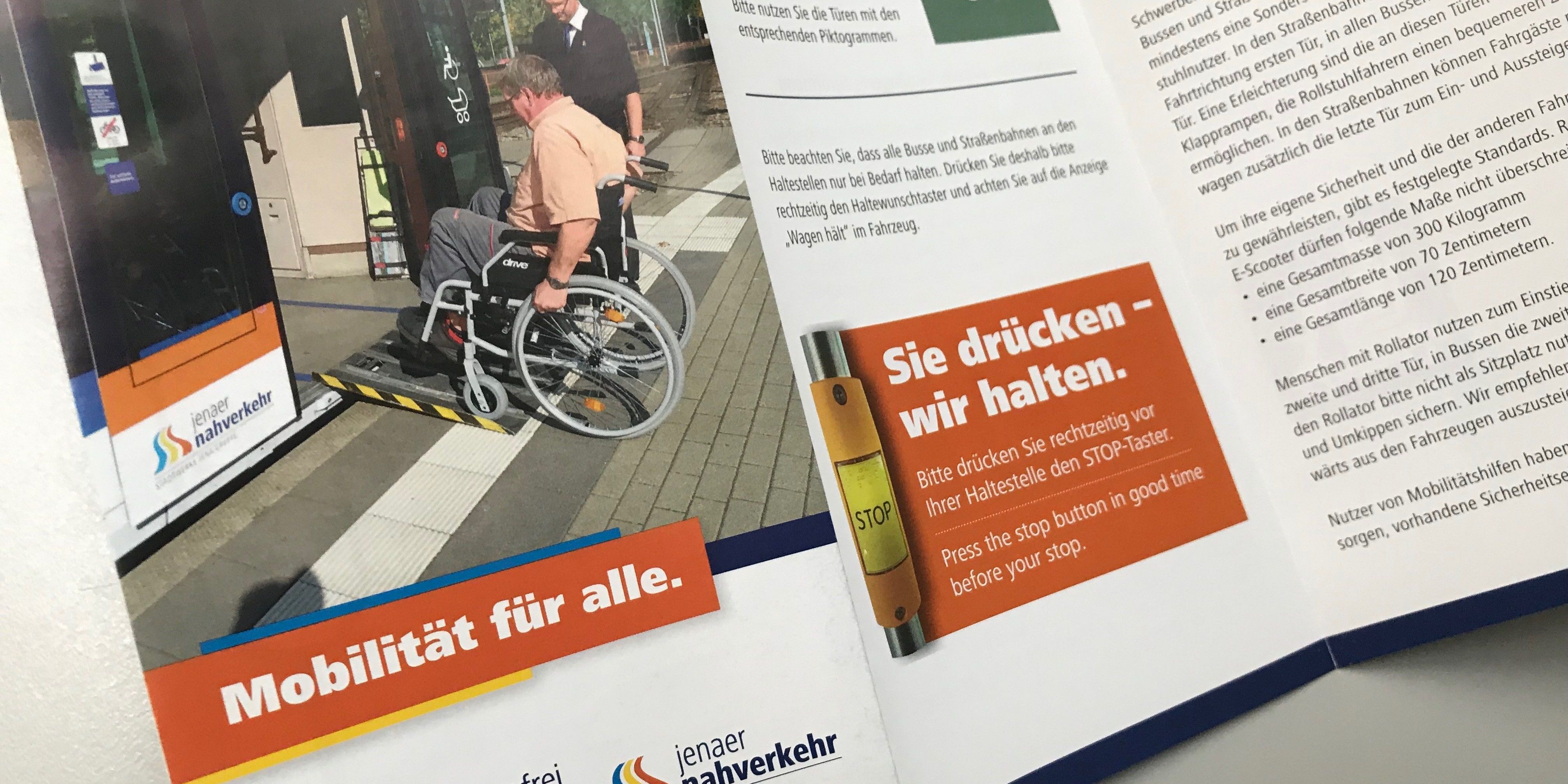 Barrierefreie Mobilität ermöglichen Barrierefreie Mobilität ermöglichen