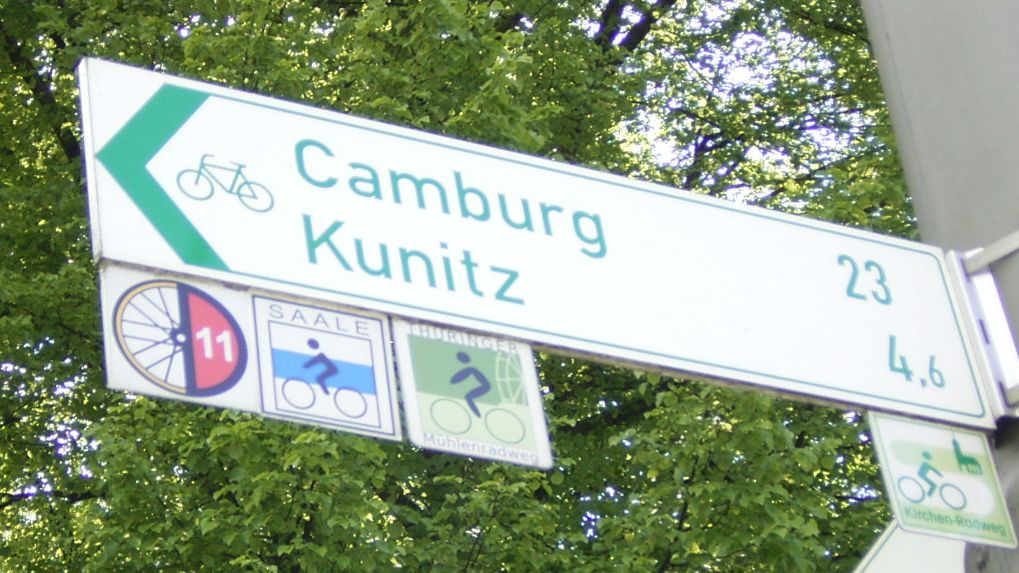 Saaleradweg Richtung Norden wird ausgebaut