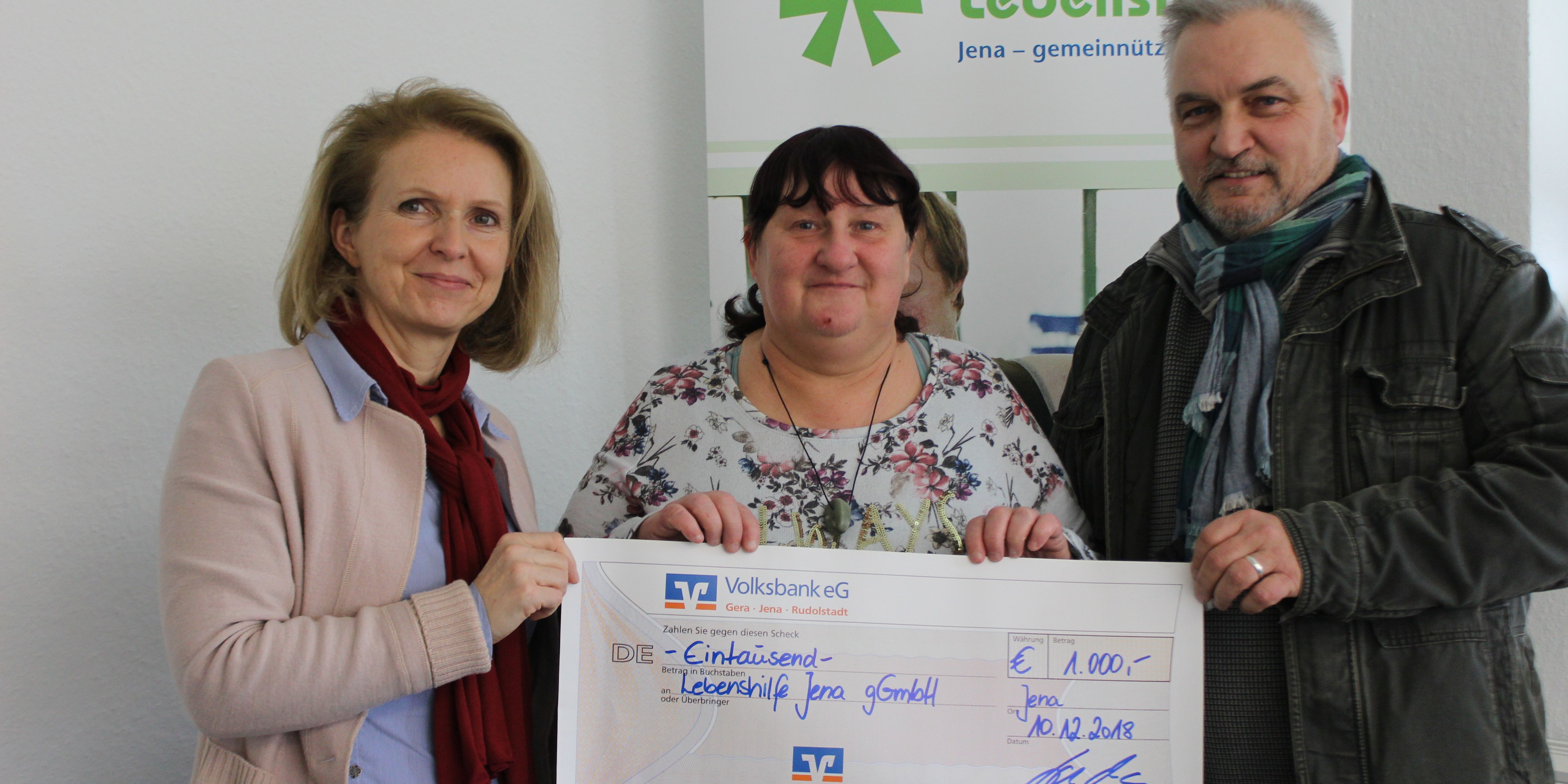 Batzner-Spende für Lebenshilfe