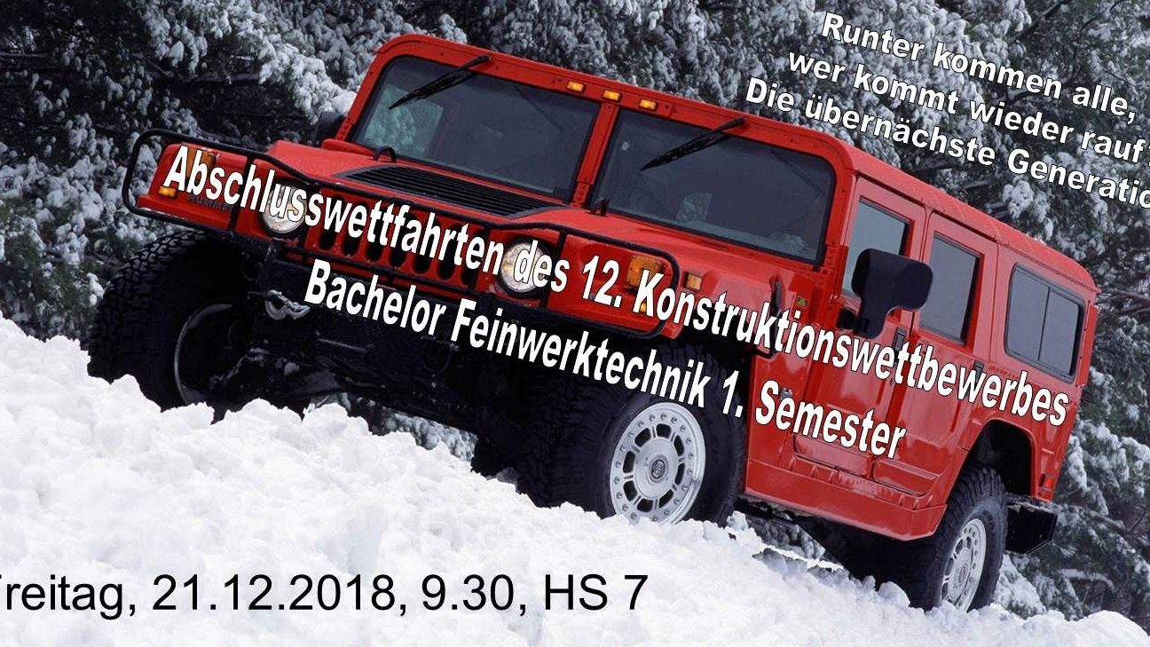 Konstruktionswettbewerb der Ernst-Abbe-Hochschule