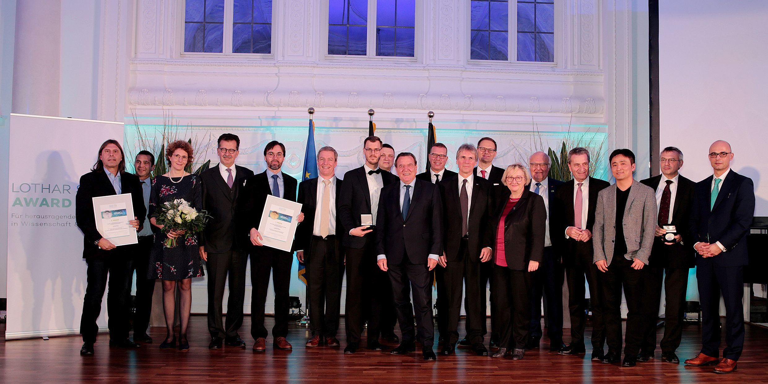 Lothar-Späth-Award 2018 vergeben Lothar-Späth-Award 2018 vergeben