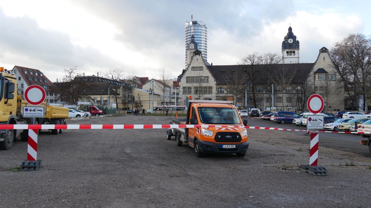 Inselplatz-Parkflächen werden freigegeben