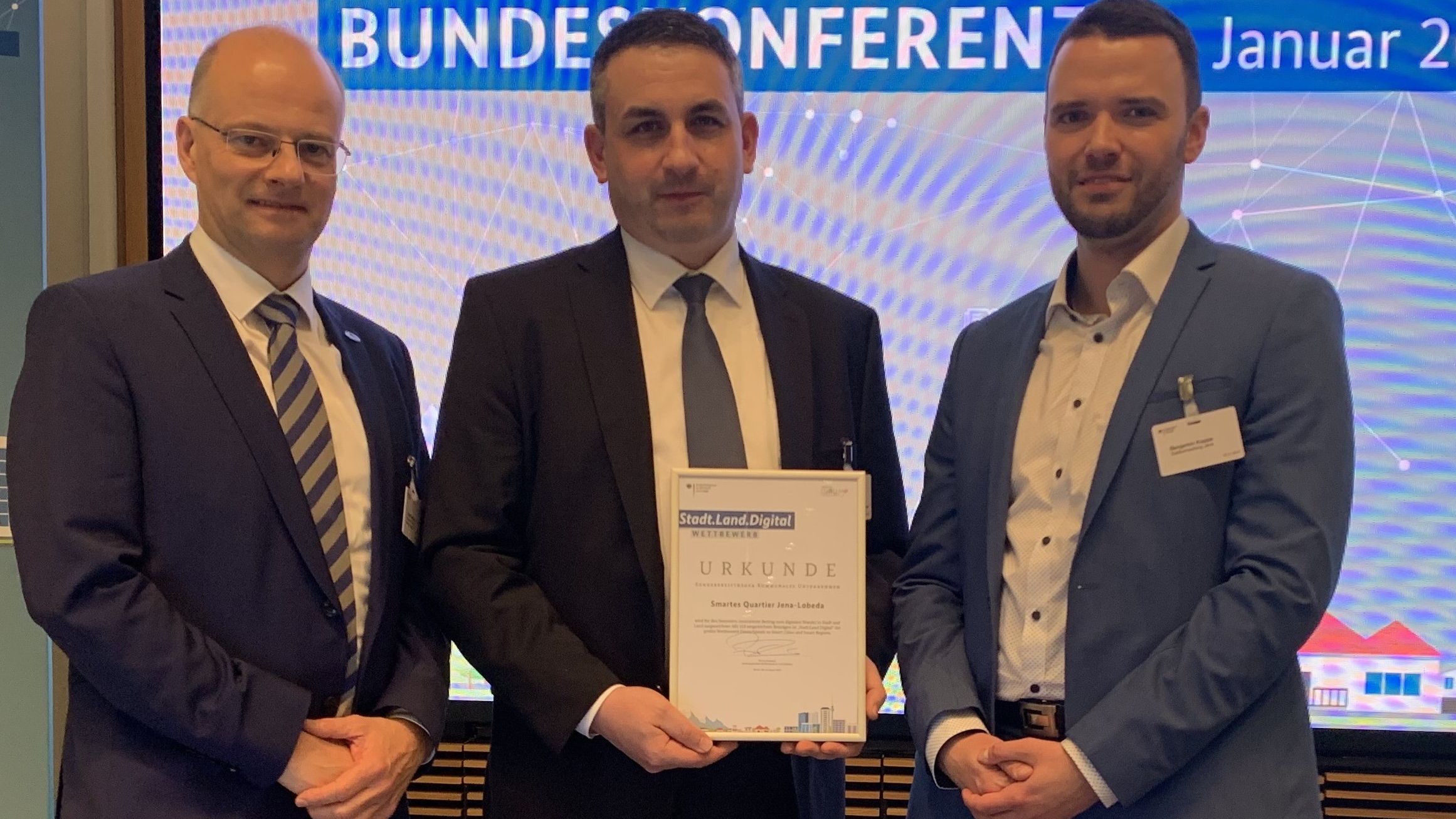 Auszeichnung beim Bundeswettbewerb „Stadt.Land.Digital.“