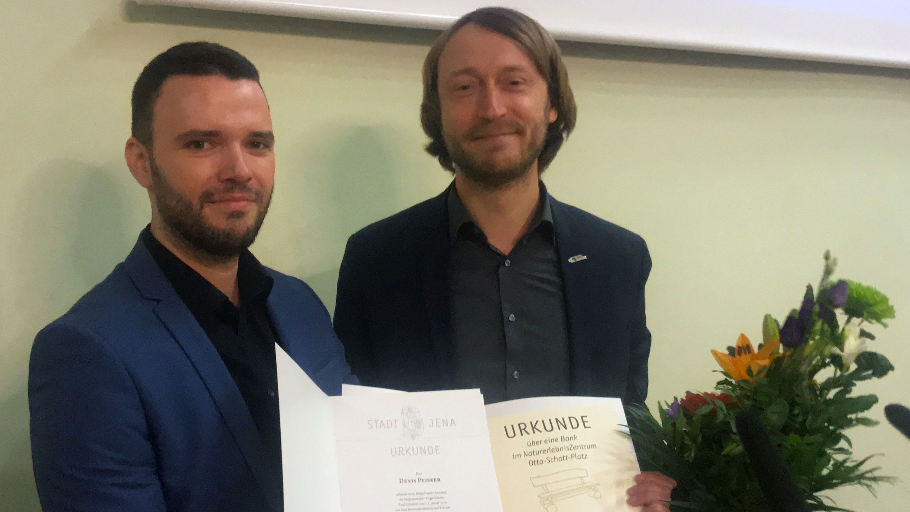 Dezernent Denis Peisker verabschiedet