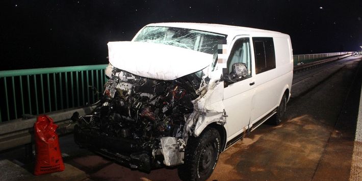 Unfall auf Teufelstalbrücke