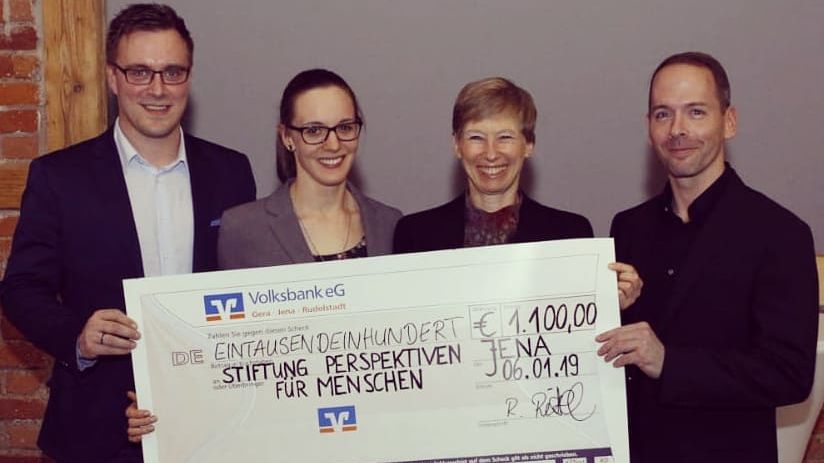 1 100 Euro für den guten Zweck