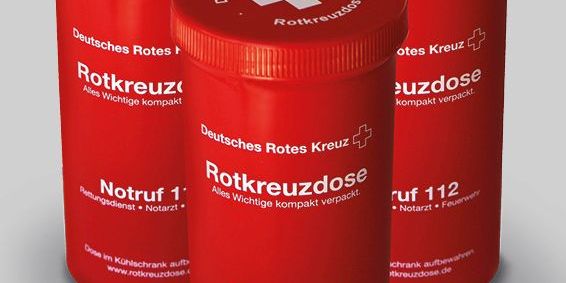 Kleine Rotkreuzdose - große Hilfe