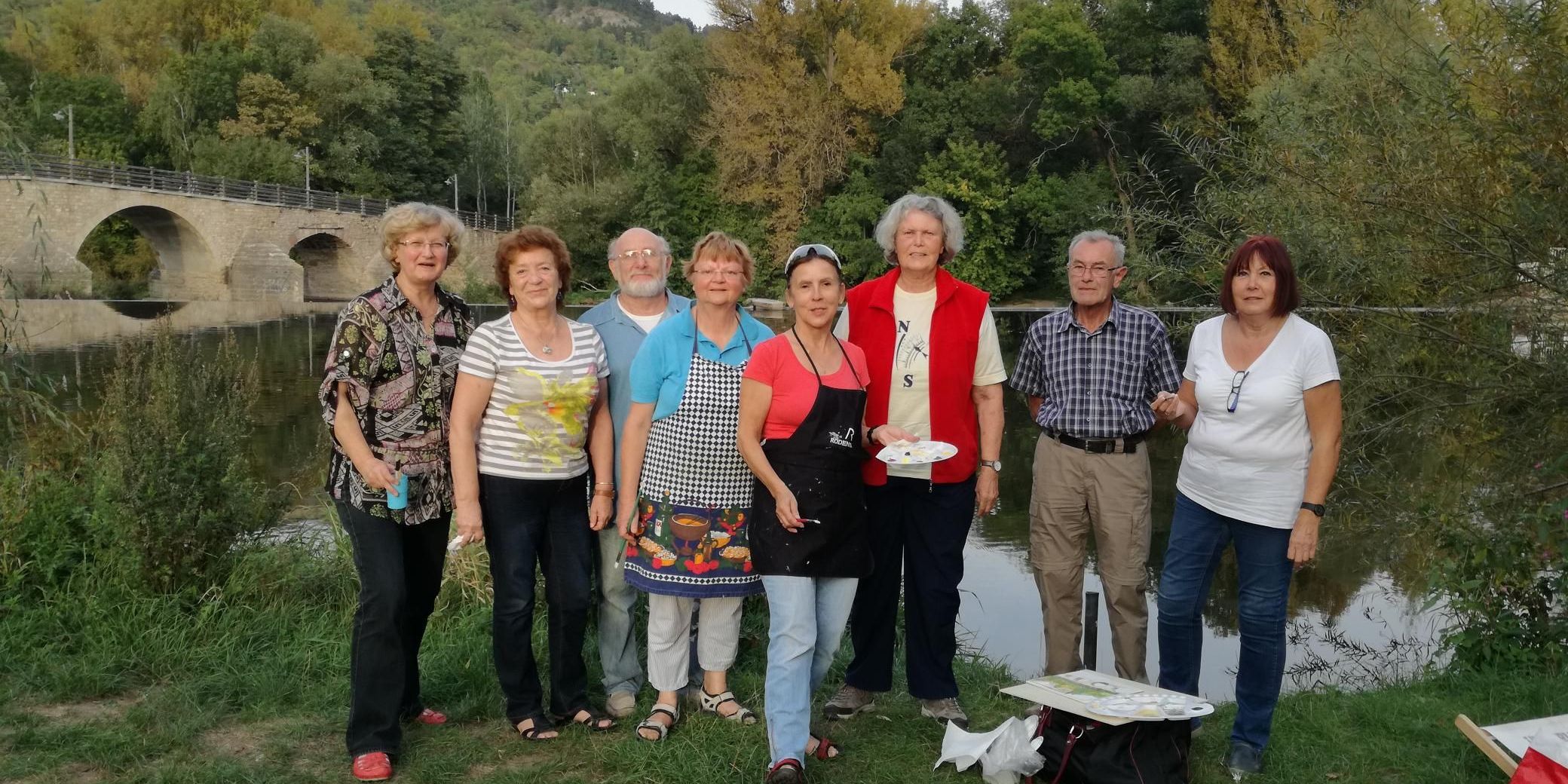 Zeichenkurs-Ausstellung: Bilder von Sehnsuchtsorten