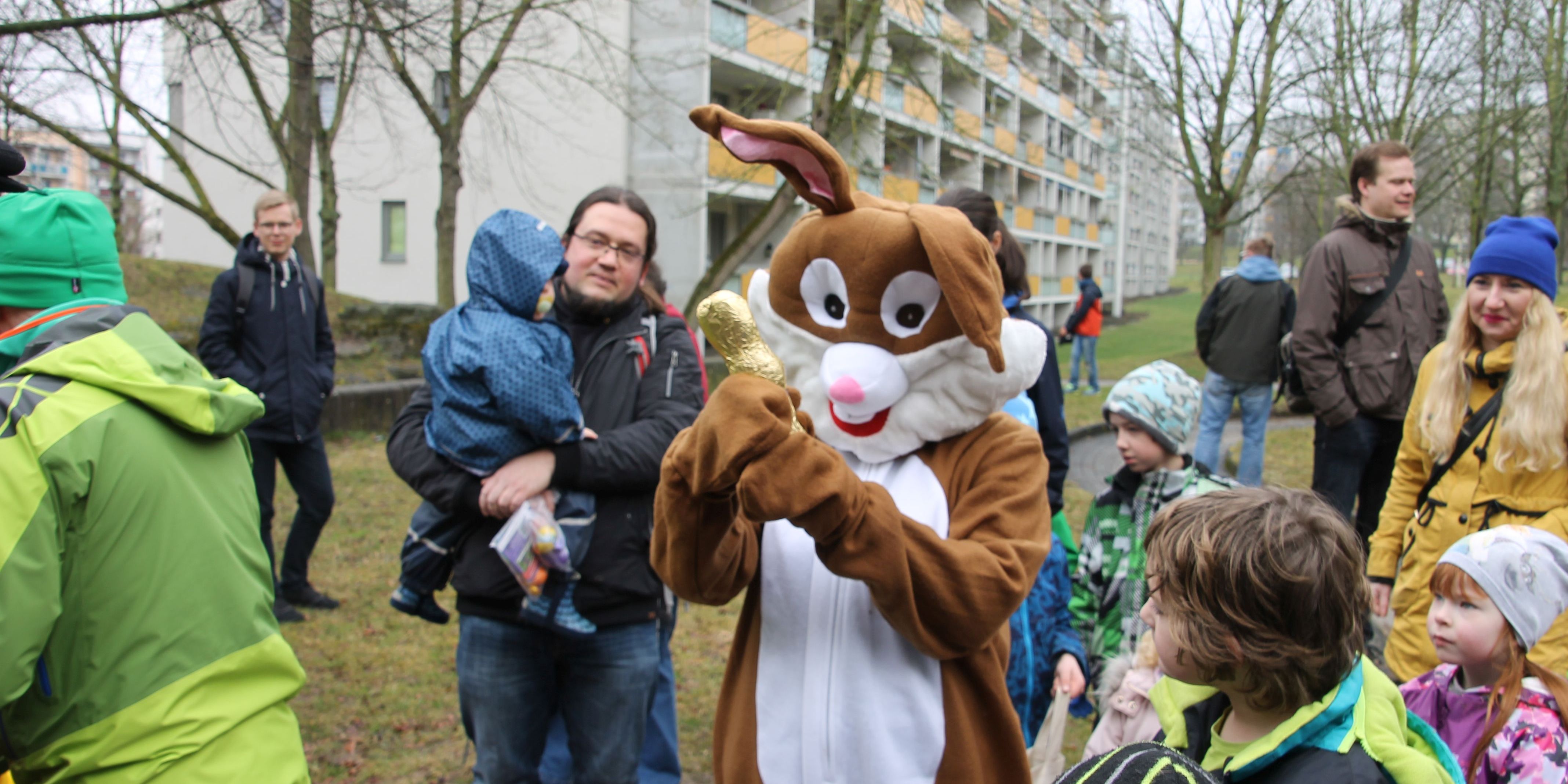 Wieder Ostereiersuchen in Winzerla Wieder Ostereiersuchen in Winzerla