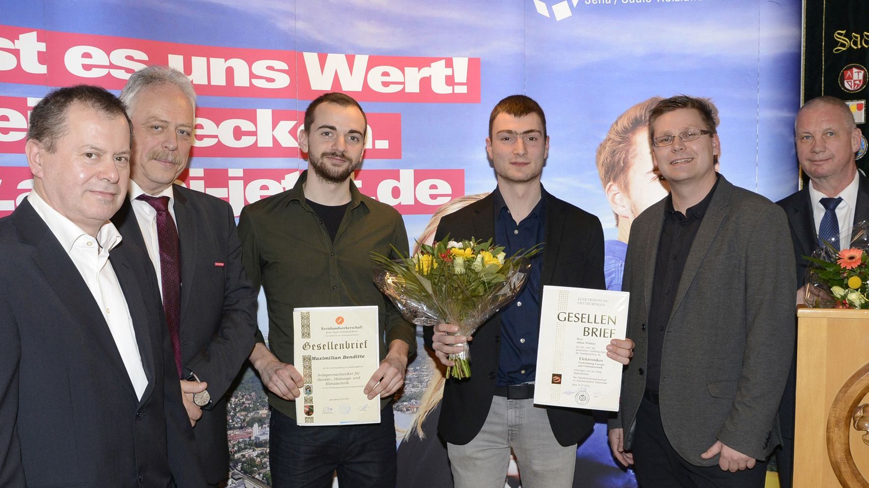 22 Gesellen in Jena freigesprochen