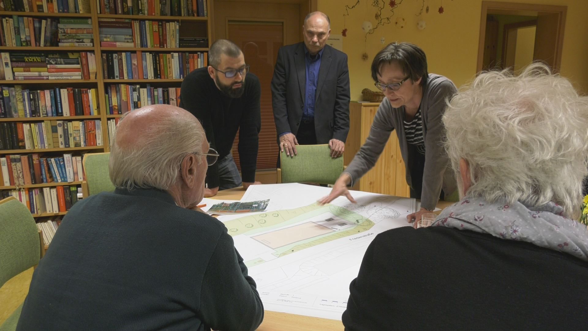 Einblicke in Planungsunterlagen: Der Bolzplatz in der Friedenstraße in Jena-Nord soll neu gestaltet werden