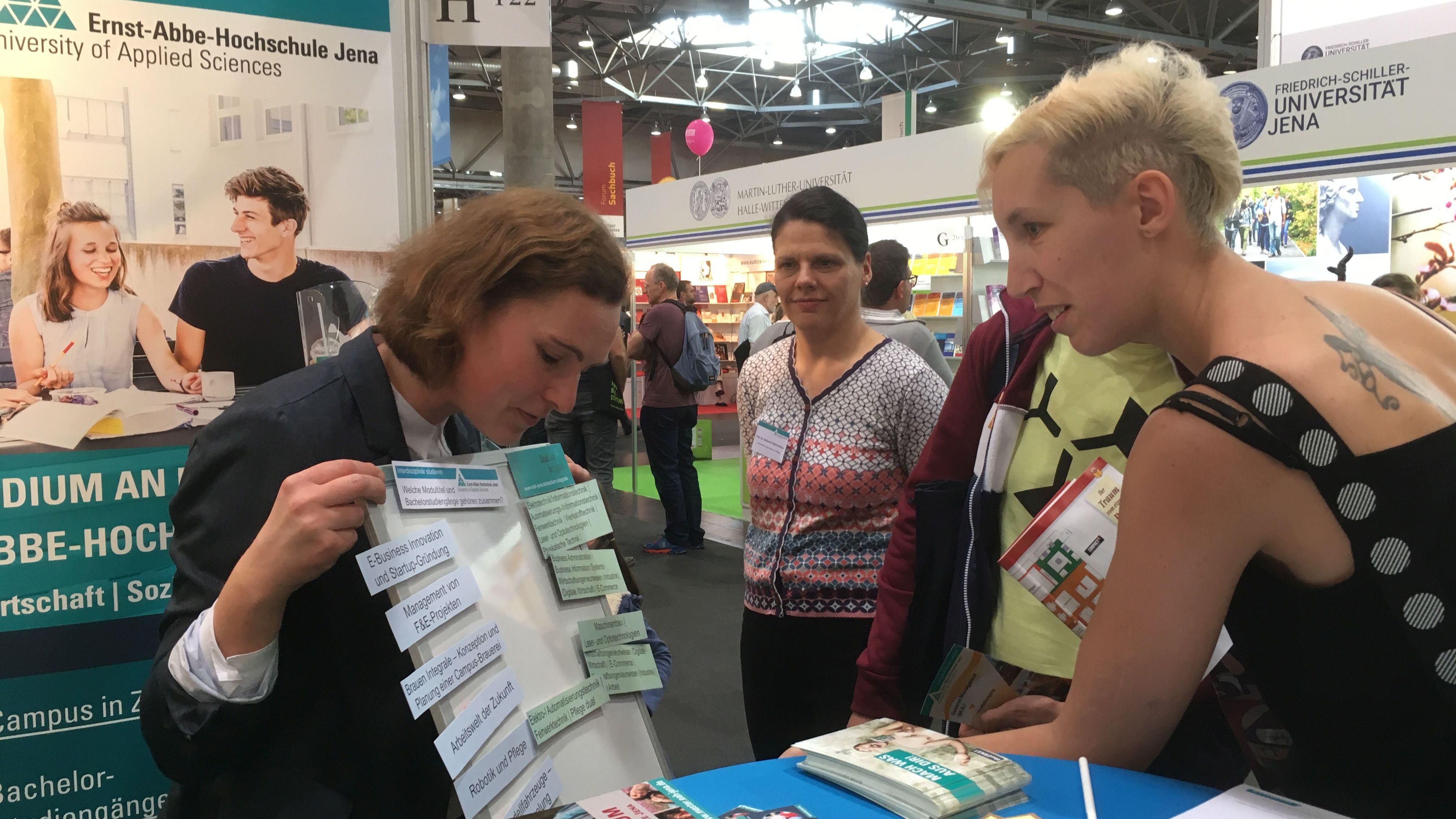 Ernst-Abbe-Hochschule Jena auf Leipziger Buchmesse 