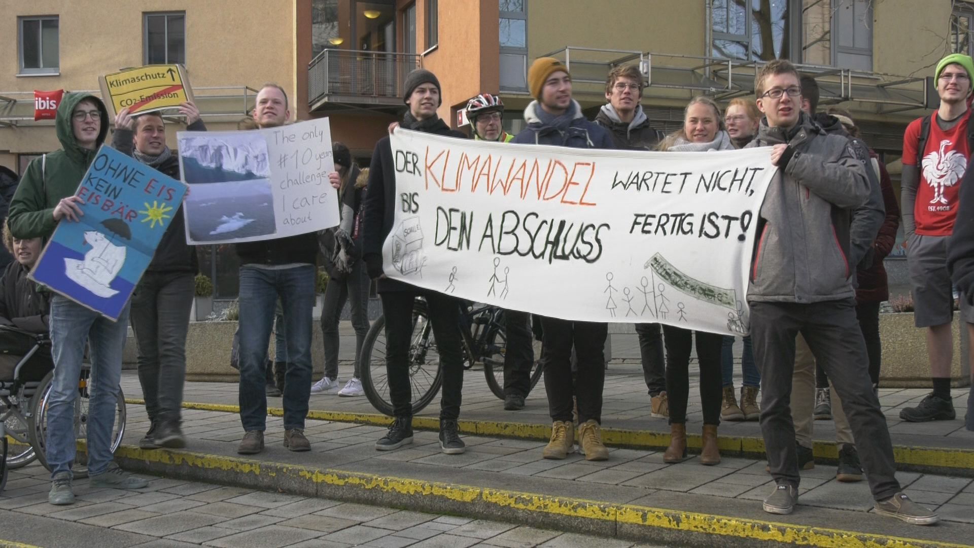 Aufruf zur FridaysForFuture-Demonstration 