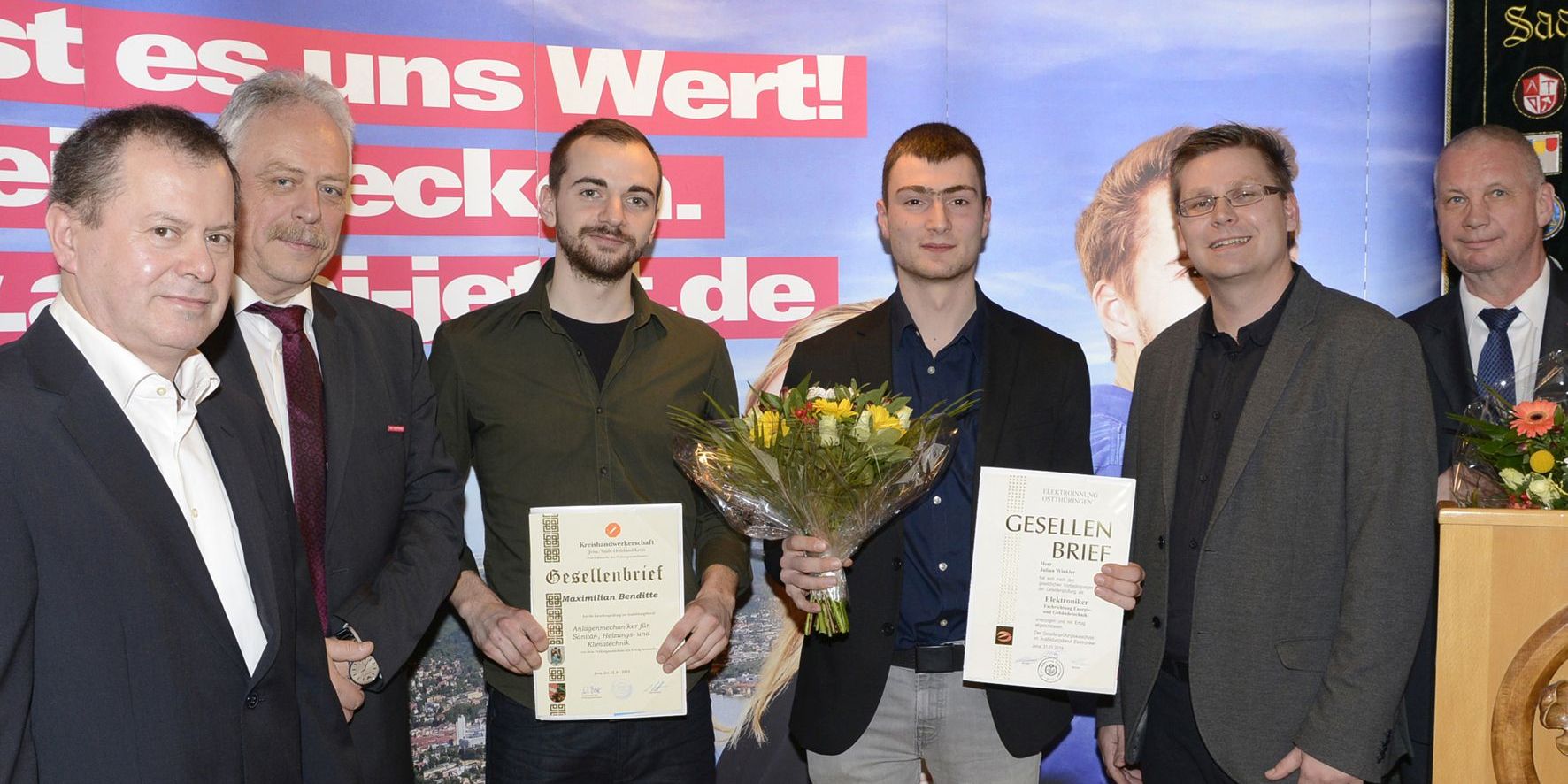 22 Gesellen in Jena freigesprochen 22 Gesellen in Jena freigesprochen