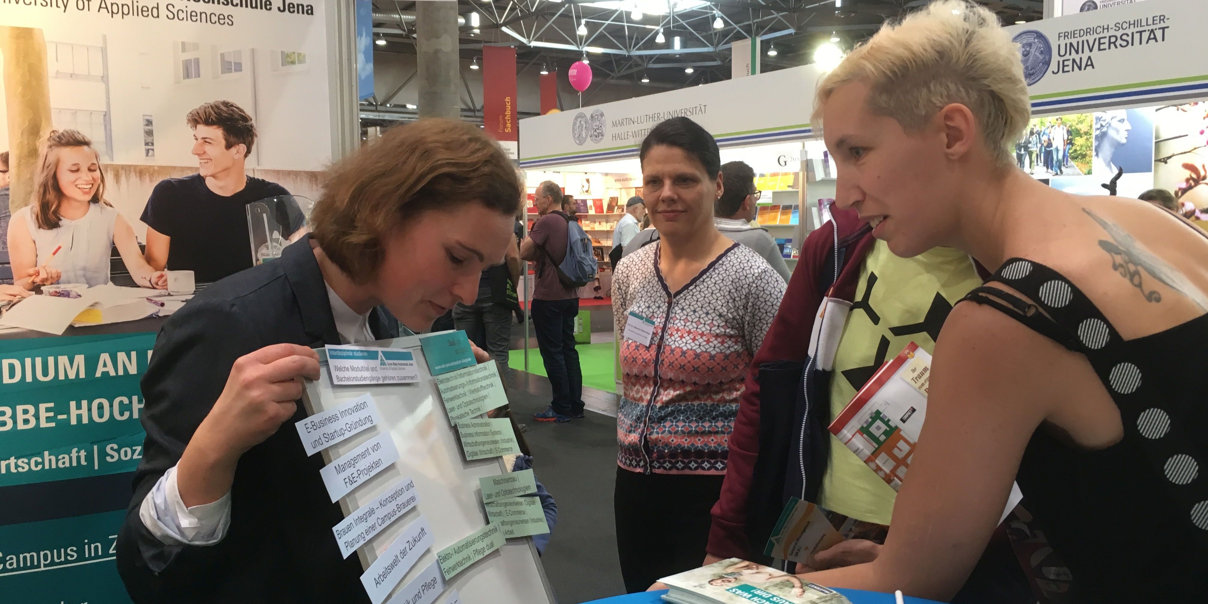 Ernst-Abbe-Hochschule Jena auf Leipziger Buchmesse 