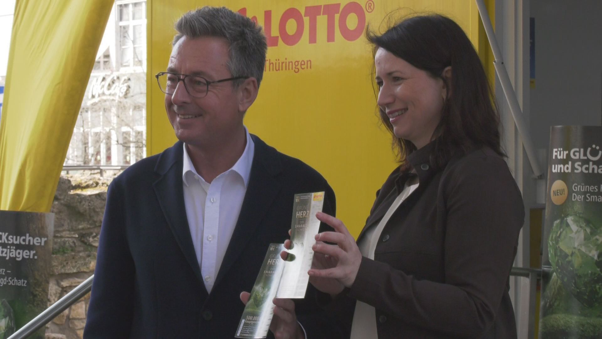 Umweltlotterie: LOTTO Thüringen stellte „Grünes Herz – Der Smaragd-Schatz“ vor