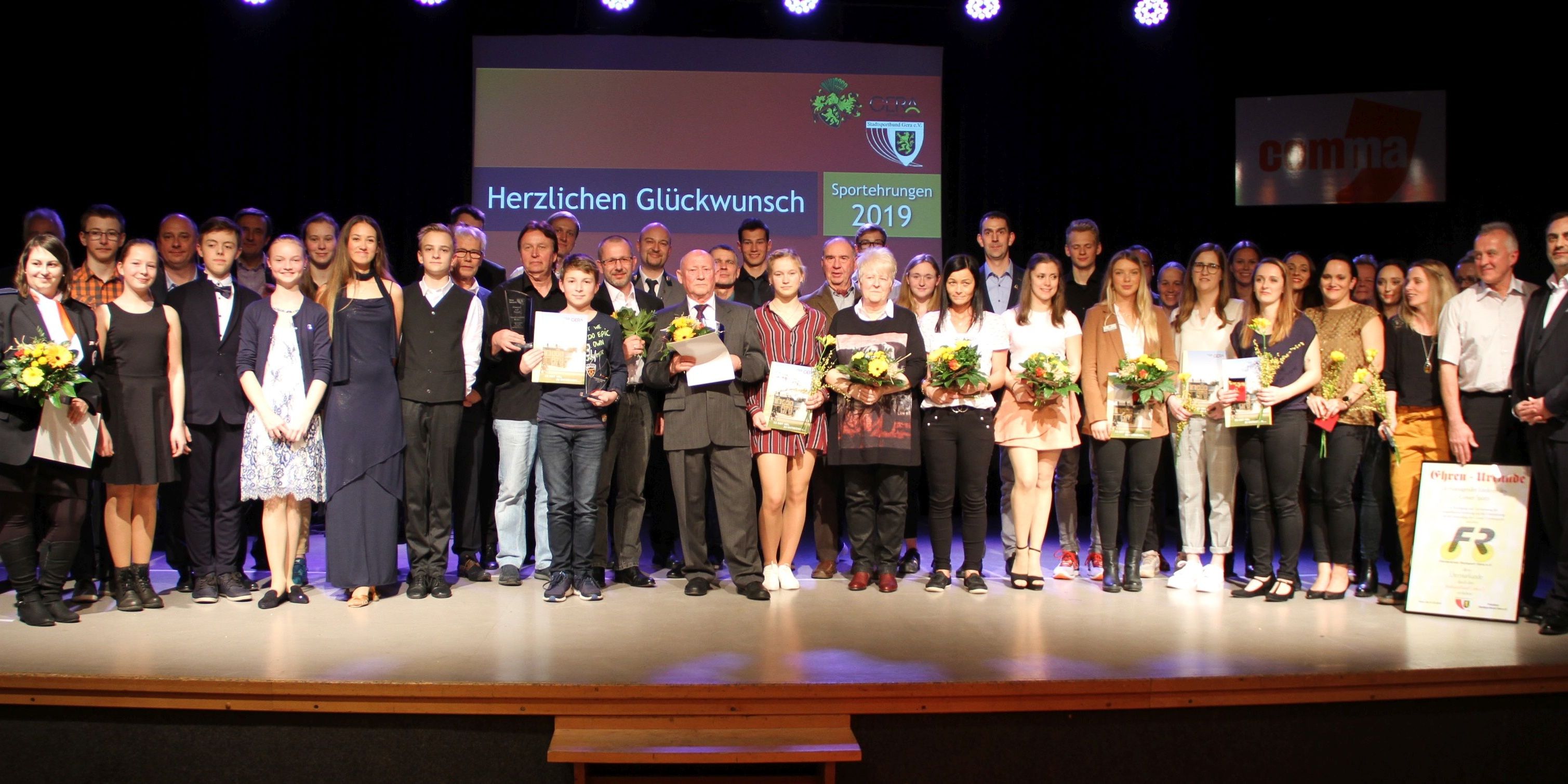 Stadt Gera: Sportstars 2018 geehrt