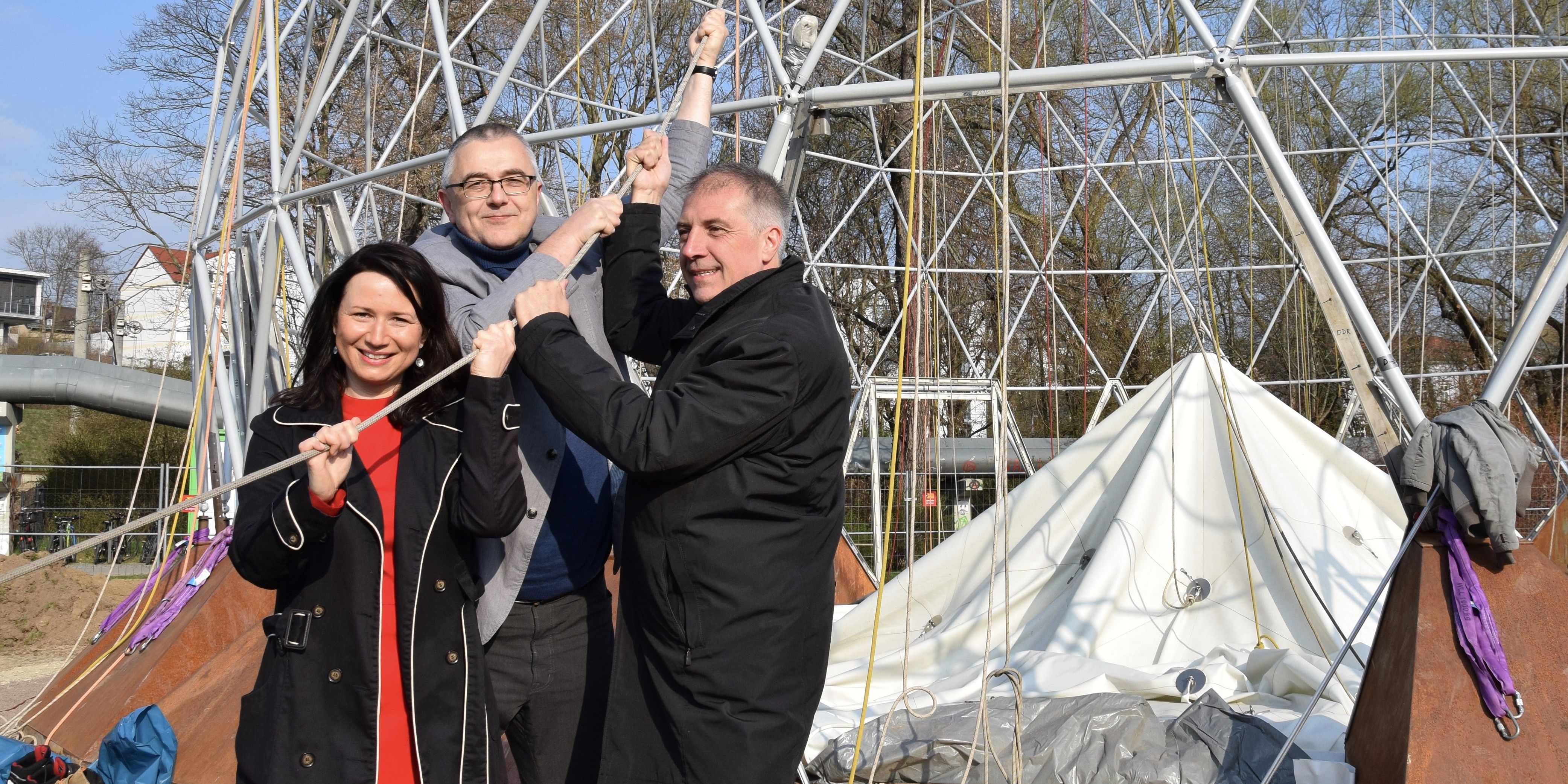 Klima-Pavillon wird am 11. Mai eröffnet  