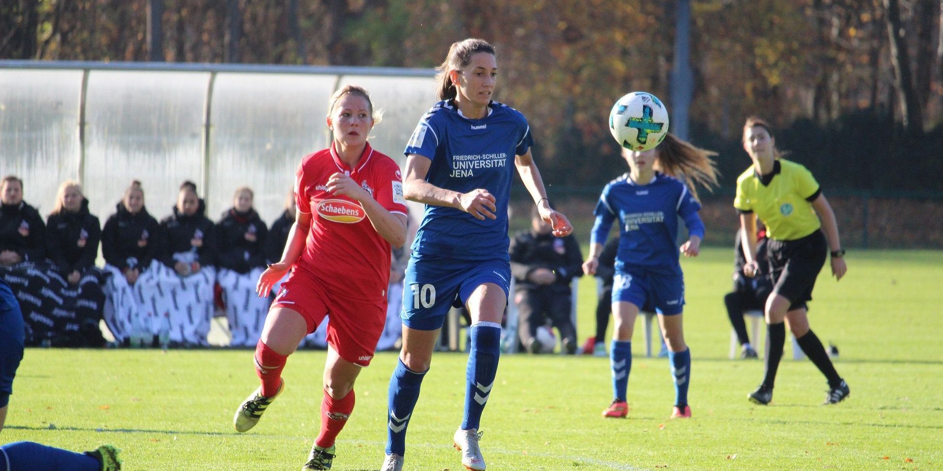 FF USV Jena empfängt 1. FC Köln FF USV Jena empfängt 1. FC Köln