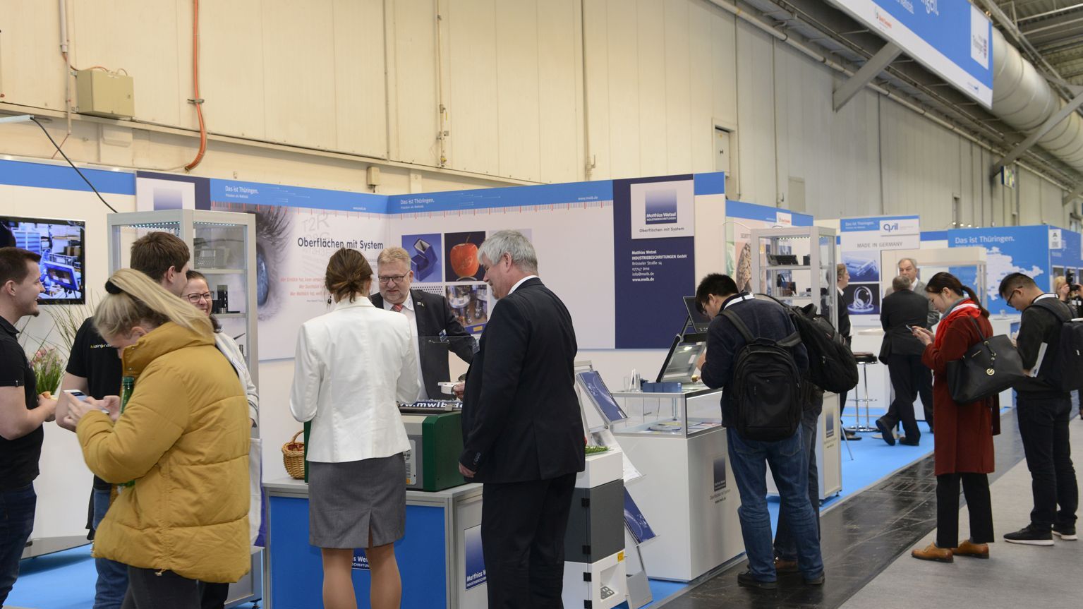 Thüringer Unternehmen auf Hannover Messe