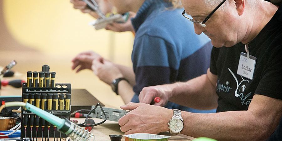 Reparier-Café bei Agrargenossenschaft zu Gast Reparier-Café bei Agrargenossenschaft zu Gast