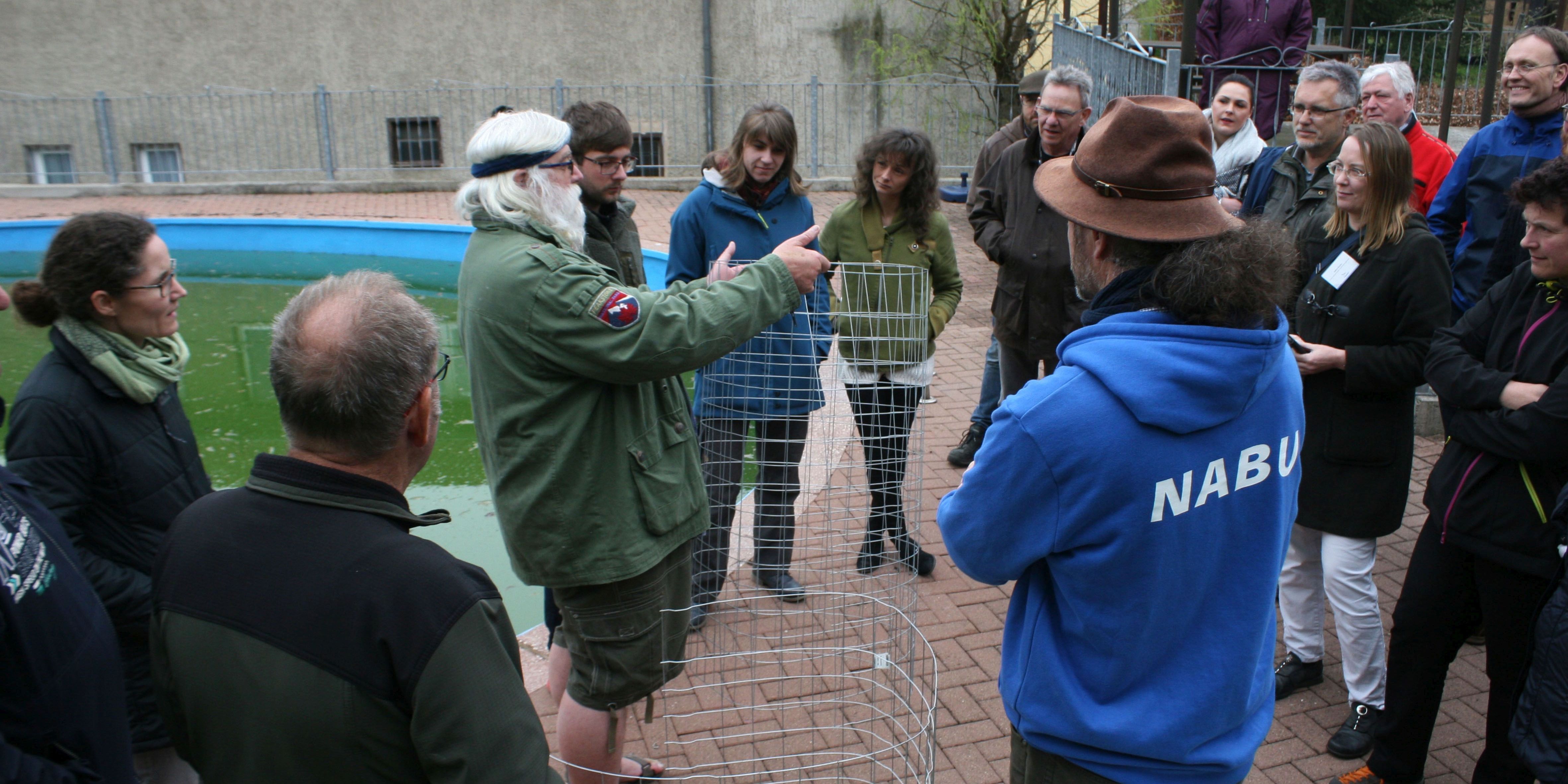 NABU bildete neue Biberberater aus