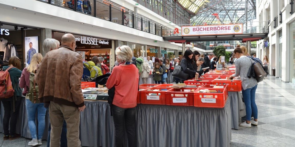 Bücherbörse in der Goethe Galerie