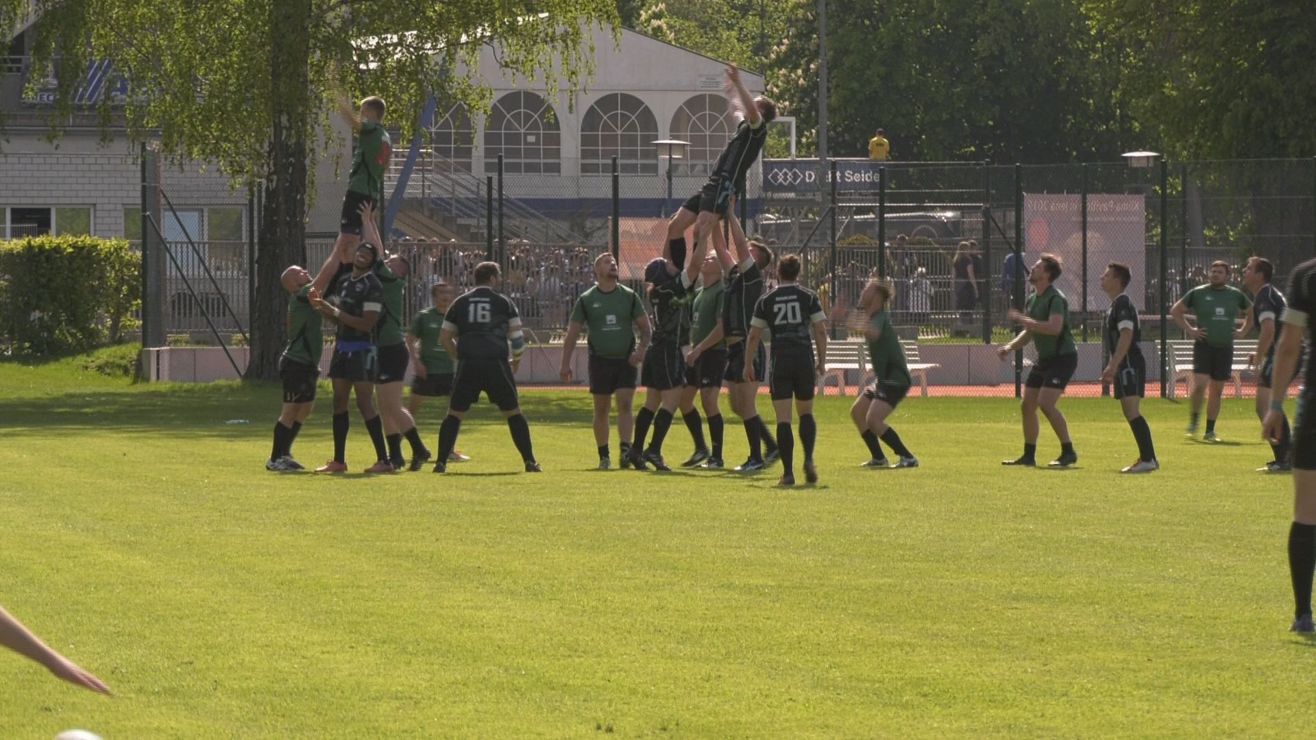Geschlagen: Das Rugby-Team des USV verlor auch das letzte Saisonspiel 