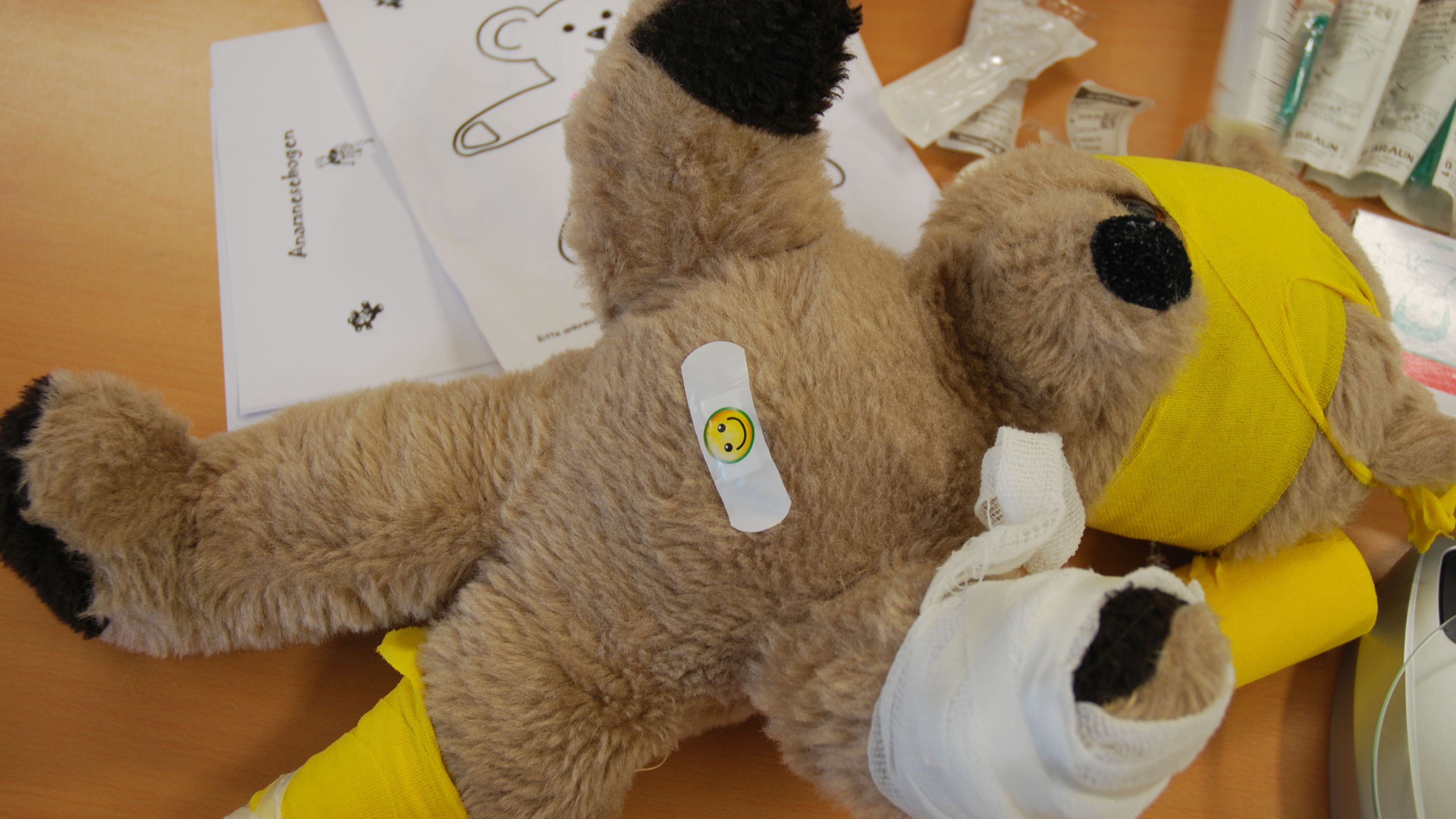 Einladung in die Teddyklinik 