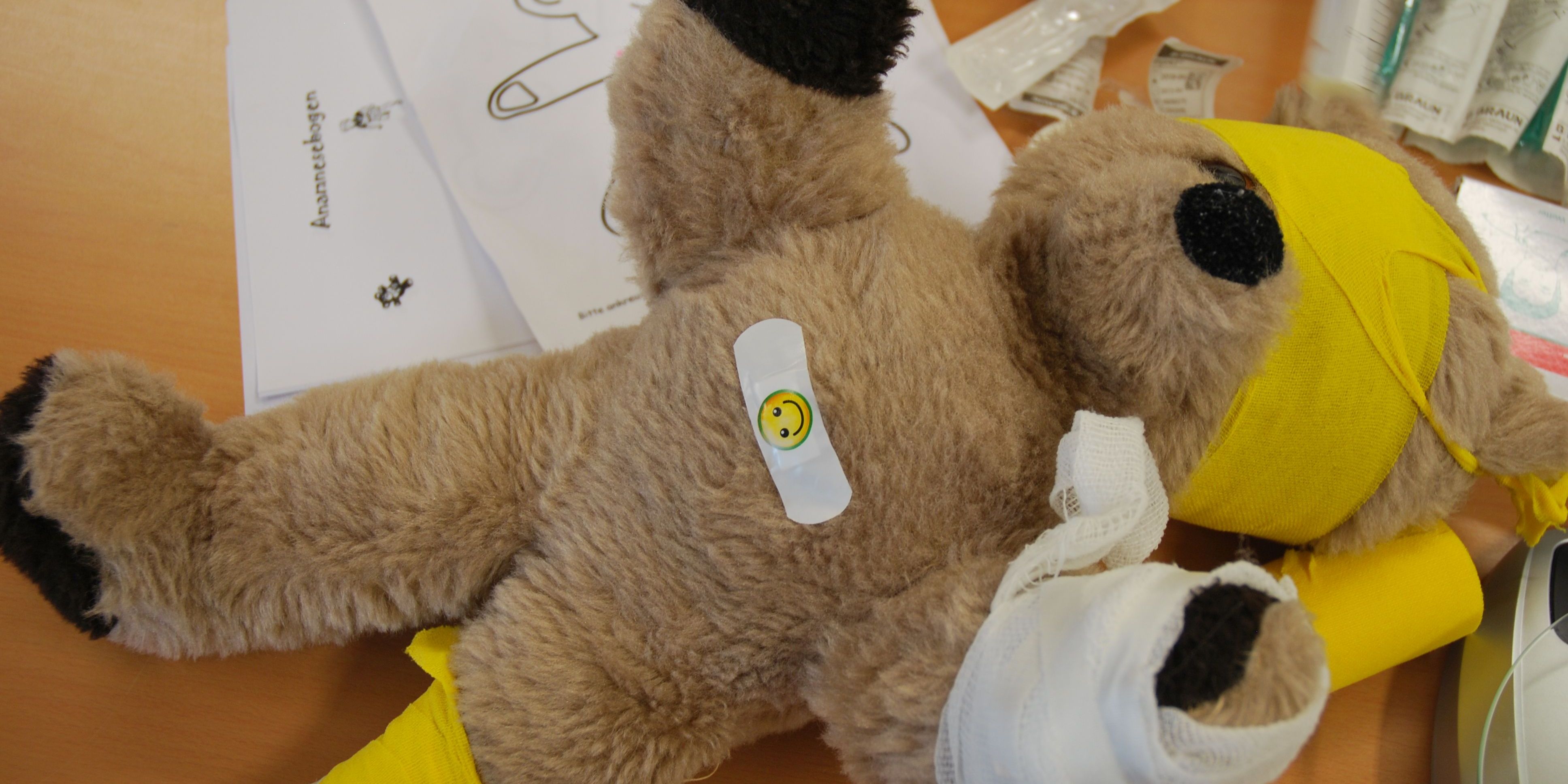 Einladung in die Teddyklinik 