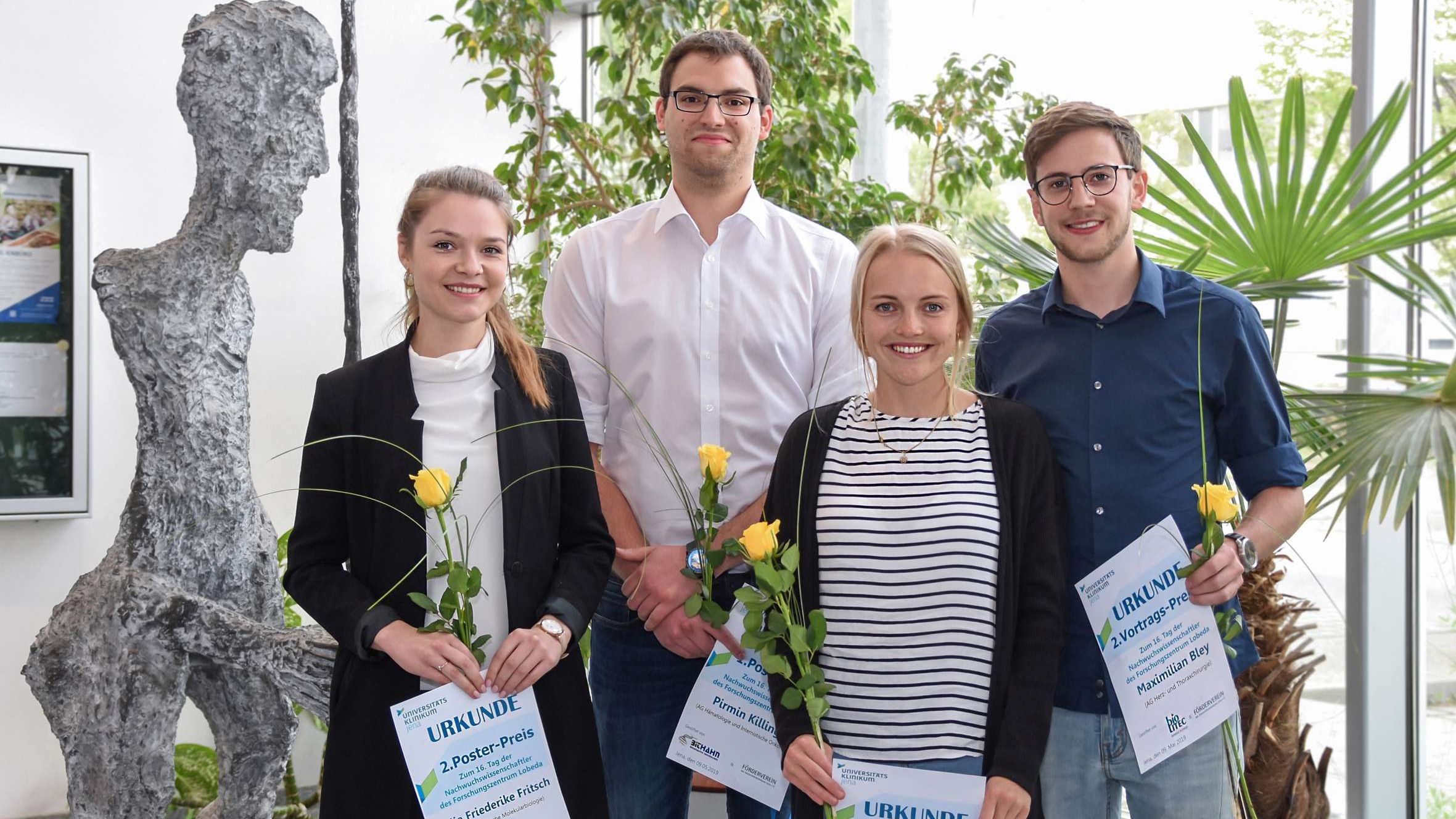 Beste Nachwuchswissenschaftler am Uniklinikum gekürt