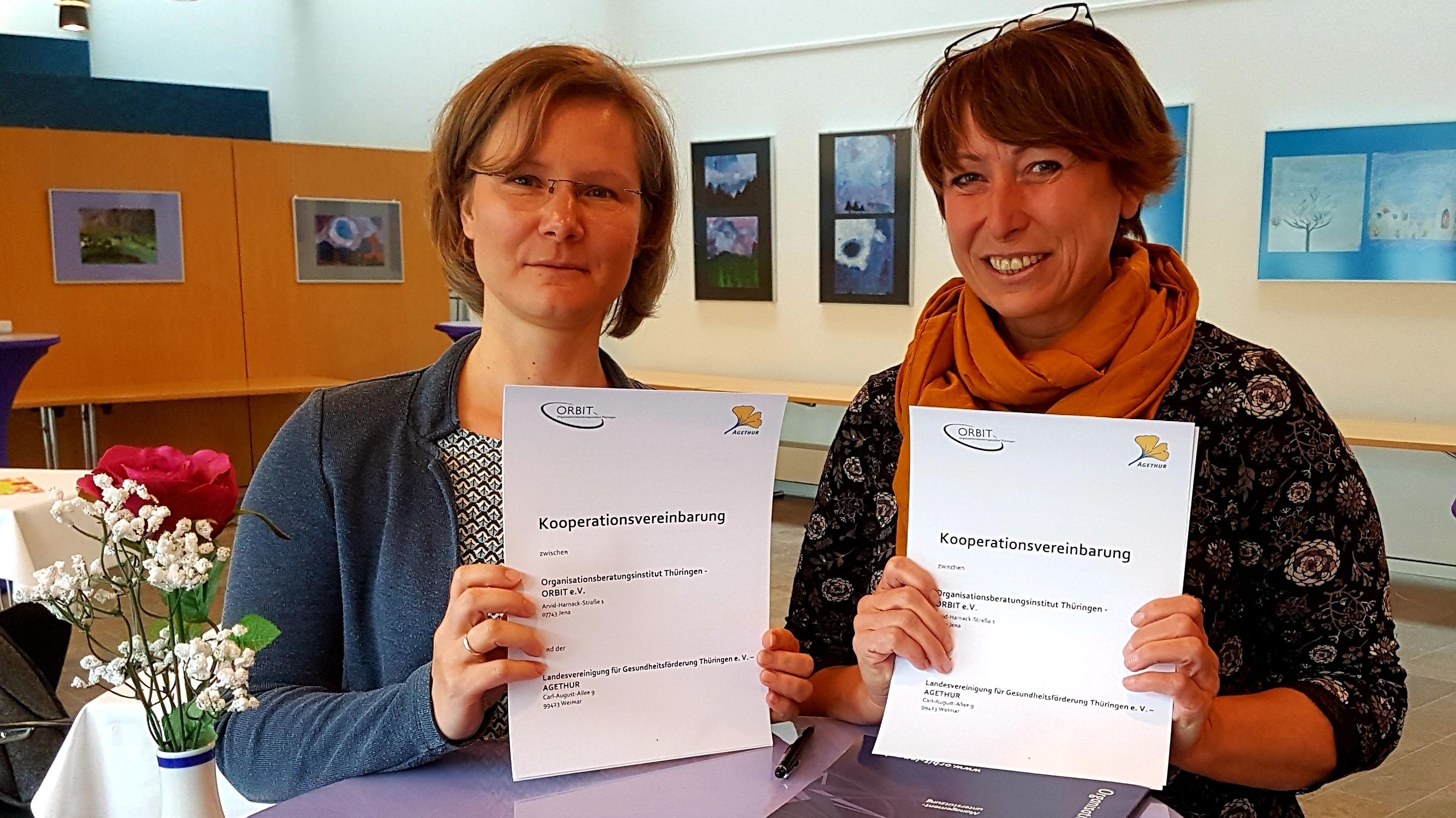 AGETHUR und ORBIT intensivieren Zusammenarbeit  