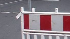 Sperrung am Kritzegraben