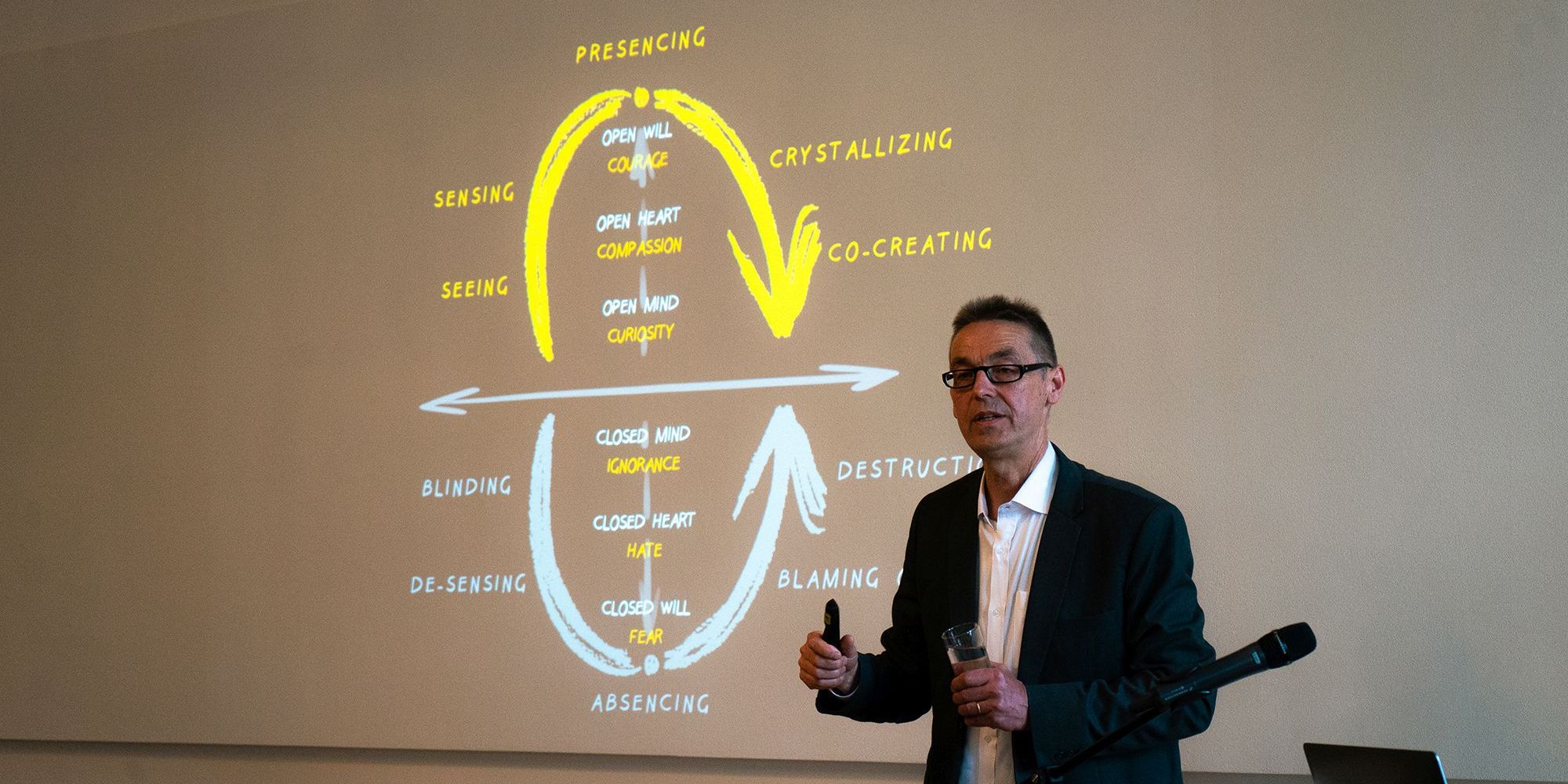 Podiumsdiskussion über die Zukunft der Hochschulen 