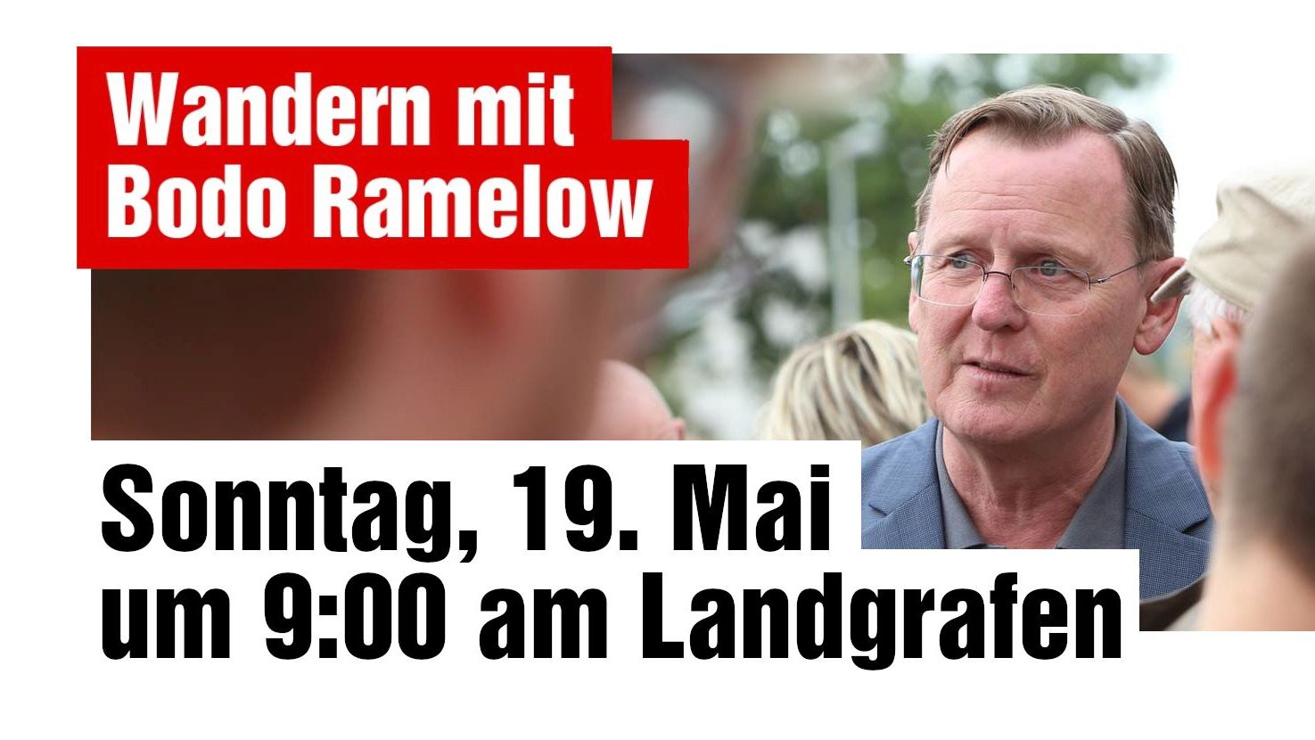 Wanderung mit Bodo Ramelow