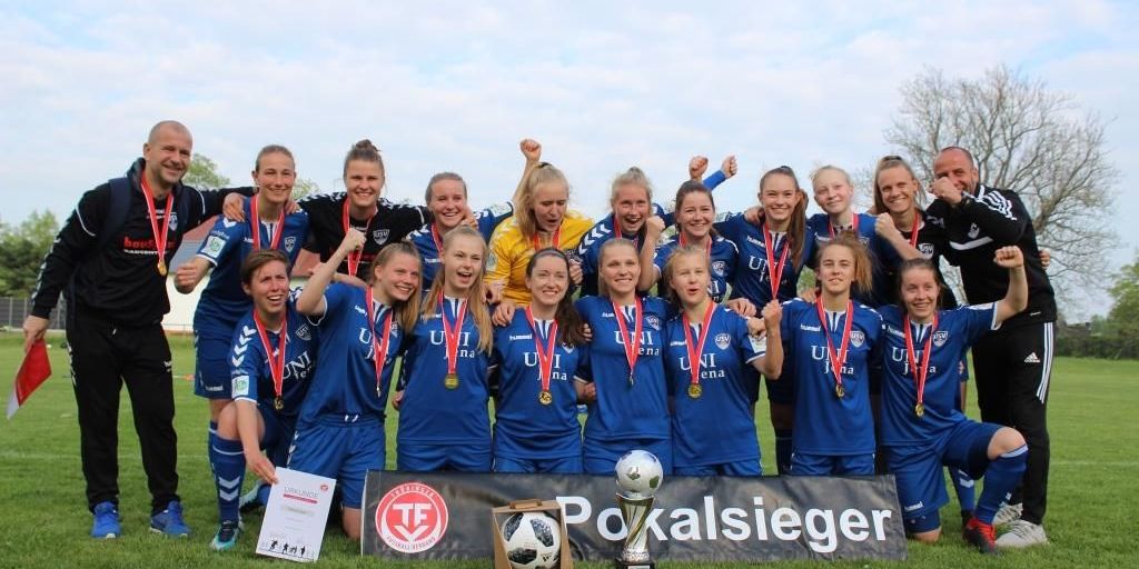 U21 des FF USV Jena gewinnt Thüringenpokal