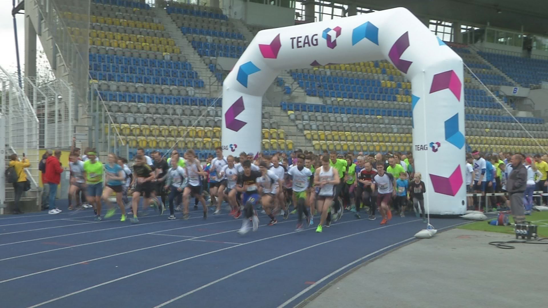 Gemeinsam unterwegs: Beim Jenaer Teamlauf wurde ein neuer Läuferrekord aufgestellt
