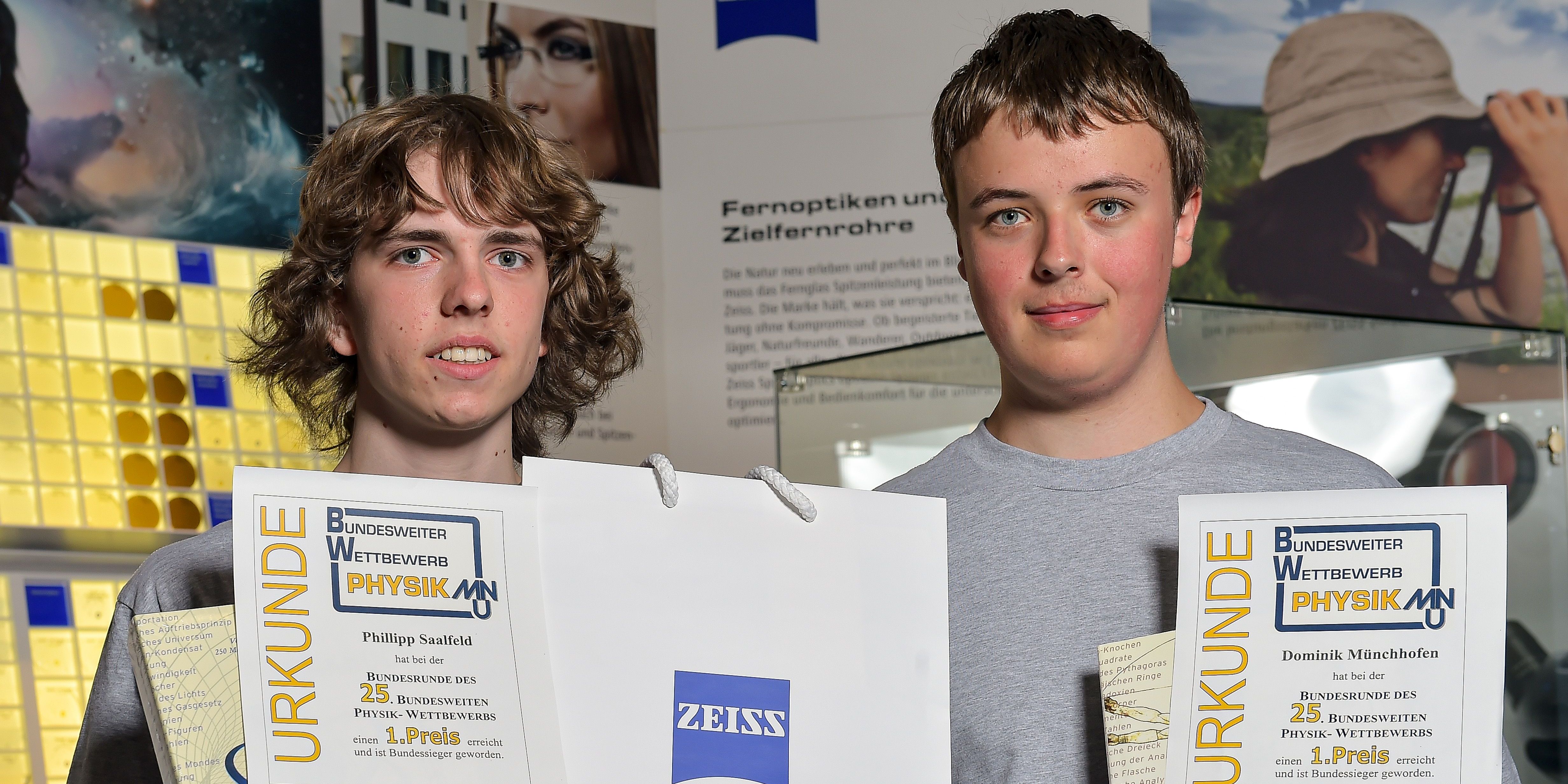 ZEISS unterstützte erneut Bundeswettbewerb Physik