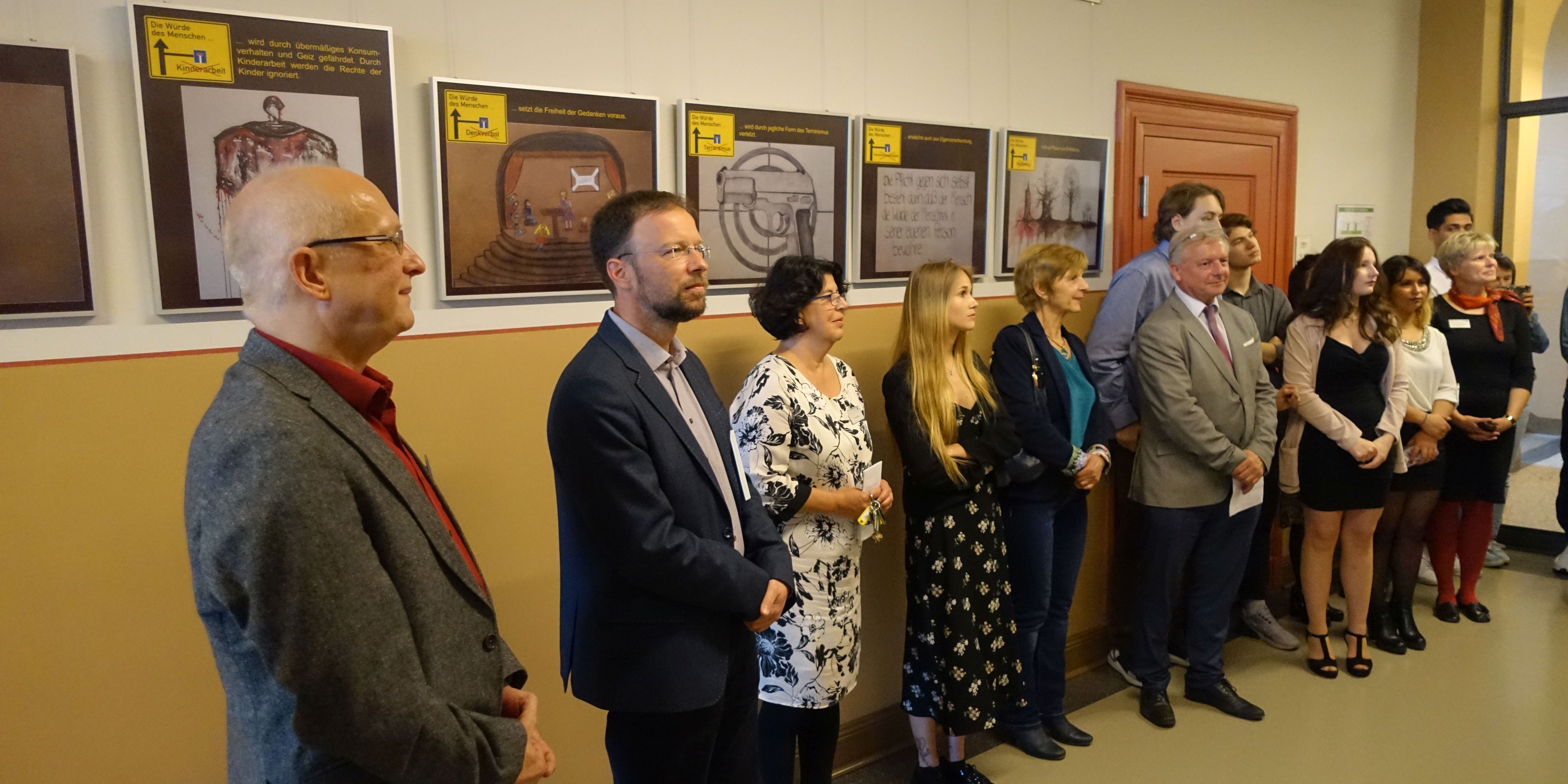 Vernissage in der Karl-Volkmar-Stoy-Schule