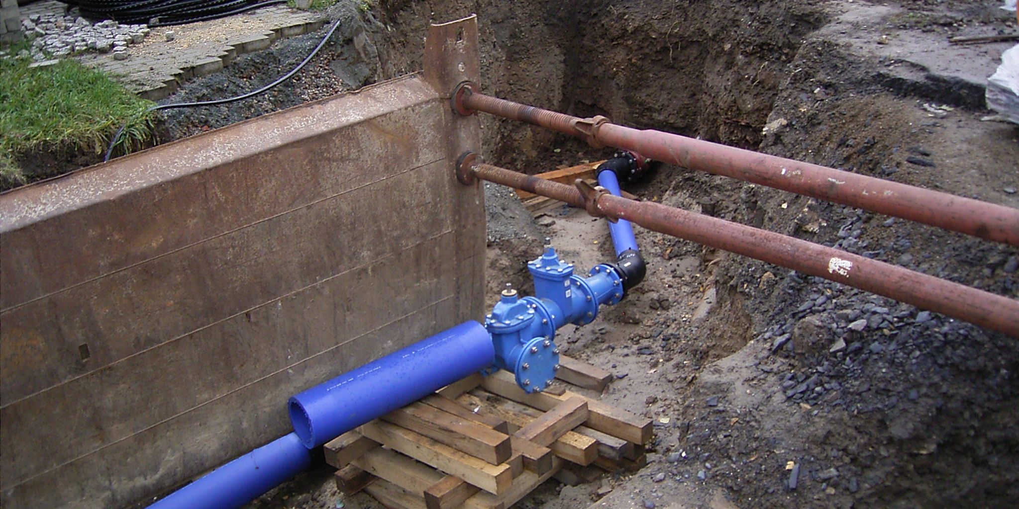 Neue Gas- und Wasserleitungen in Jena-Ost Neue Gas- und Wasserleitungen in Jena-Ost