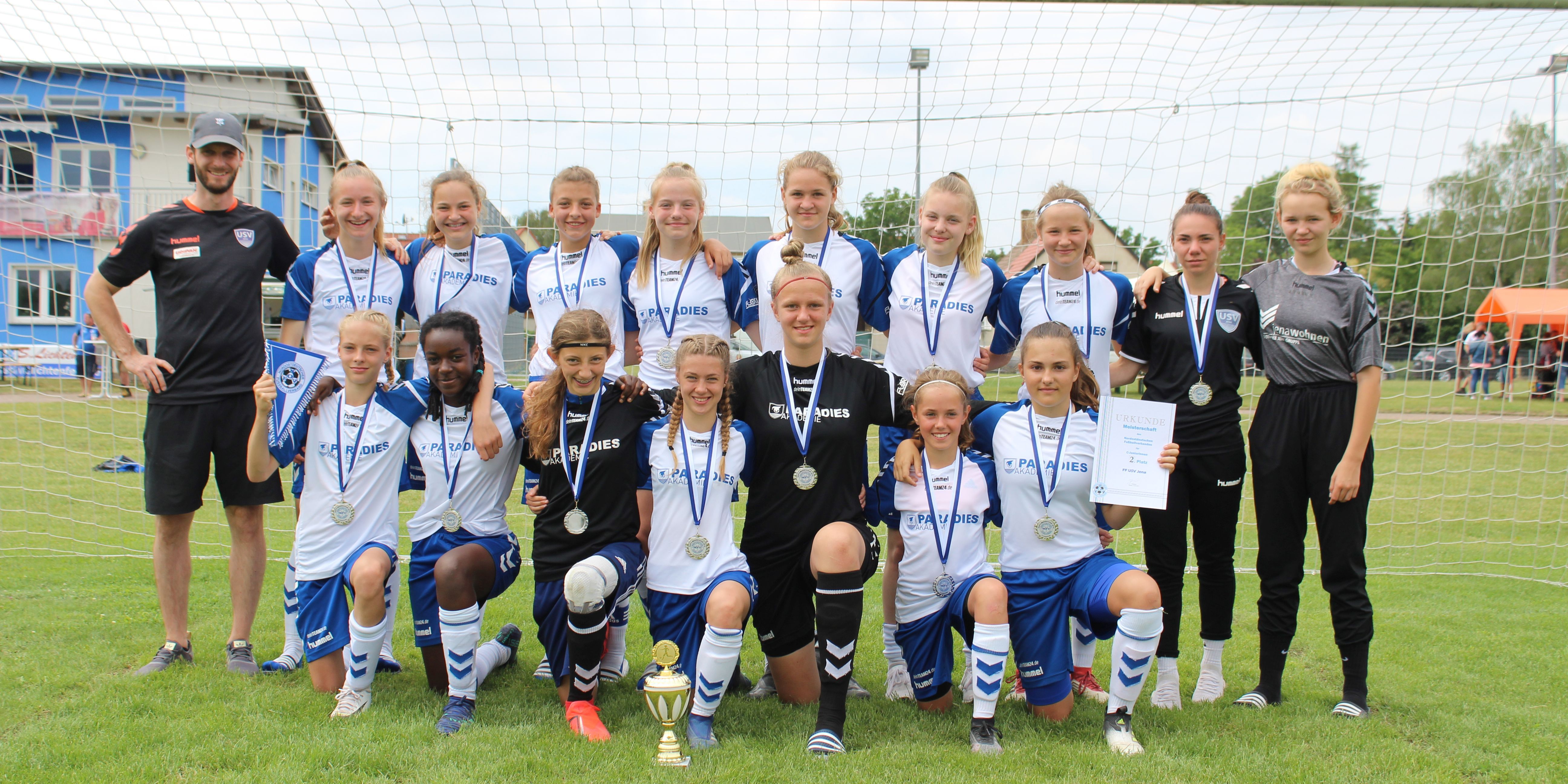 Zweiter Platz bei U15-NOFV-Meisterschaft