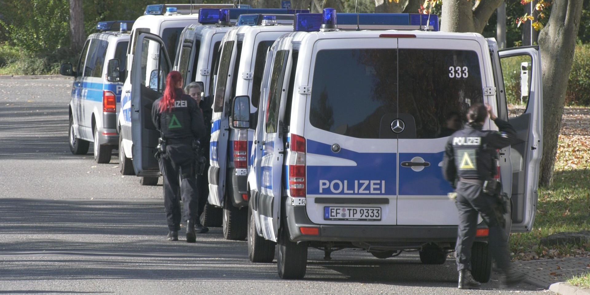 Durchsuchungen erfolgreich durchgeführt