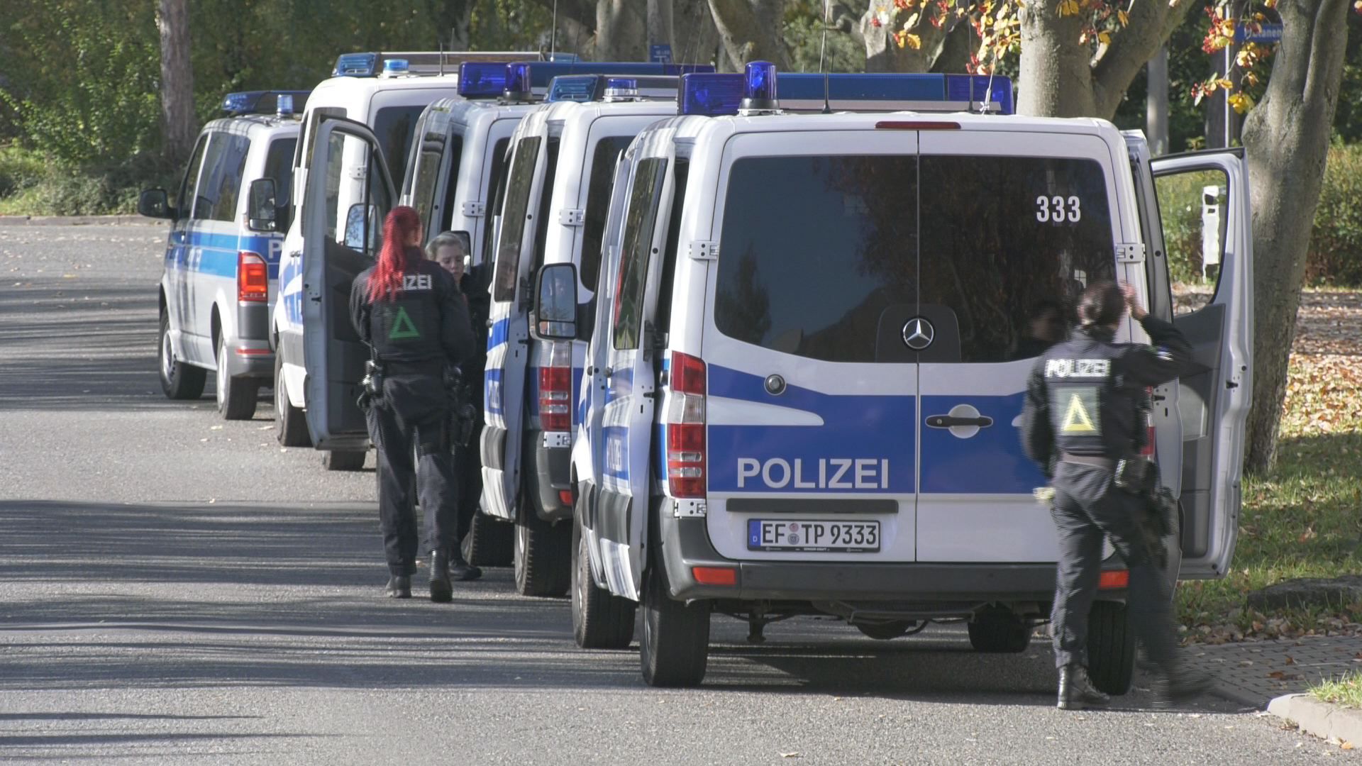 Durchsuchungen erfolgreich durchgeführt