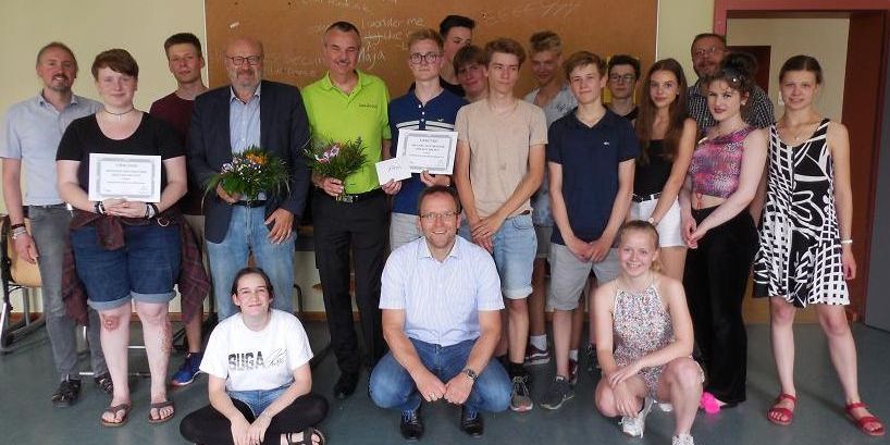 Preisverleihung bei „Kreativ helfen"