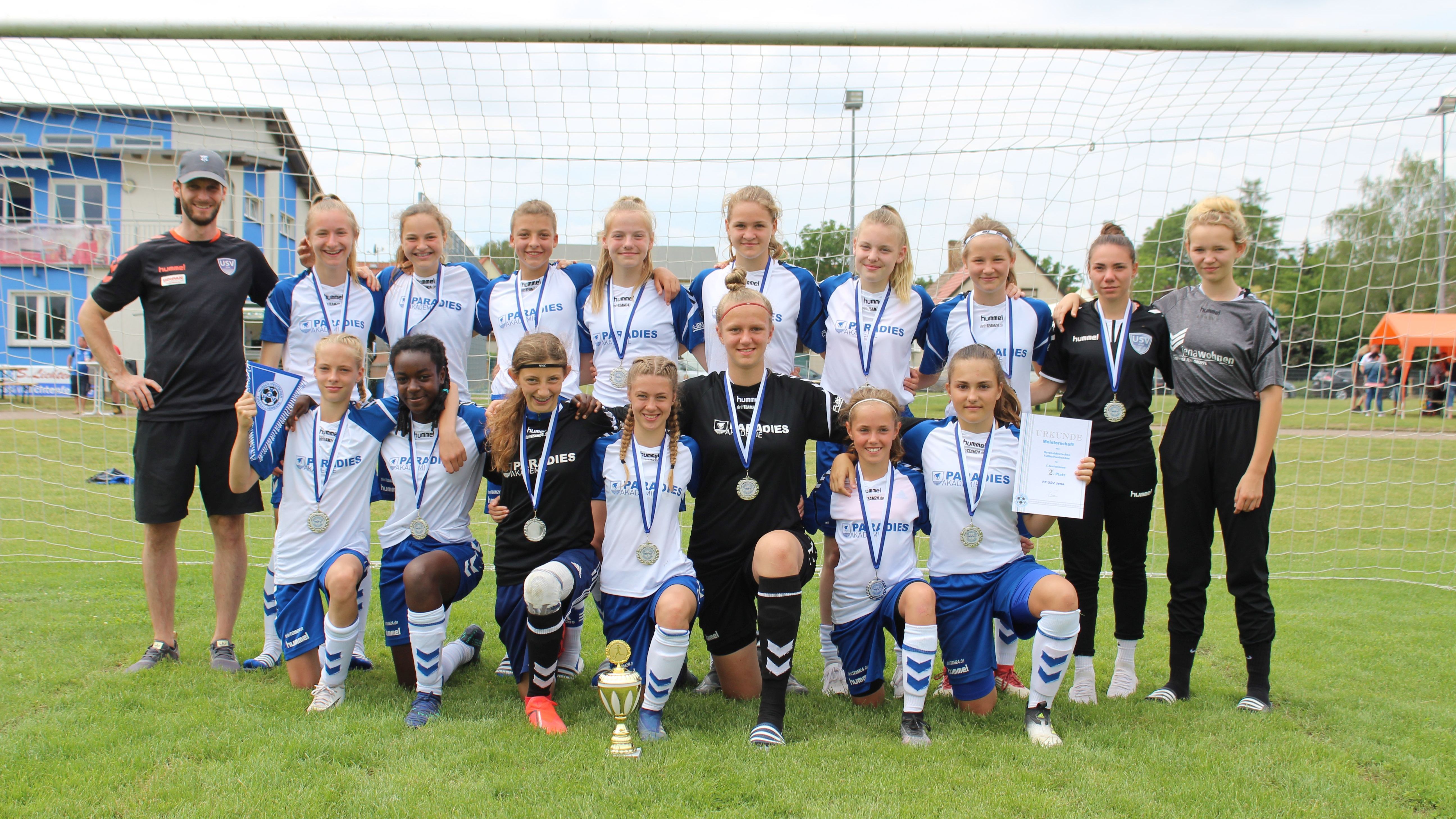 Zweiter Platz bei U15-NOFV-Meisterschaft